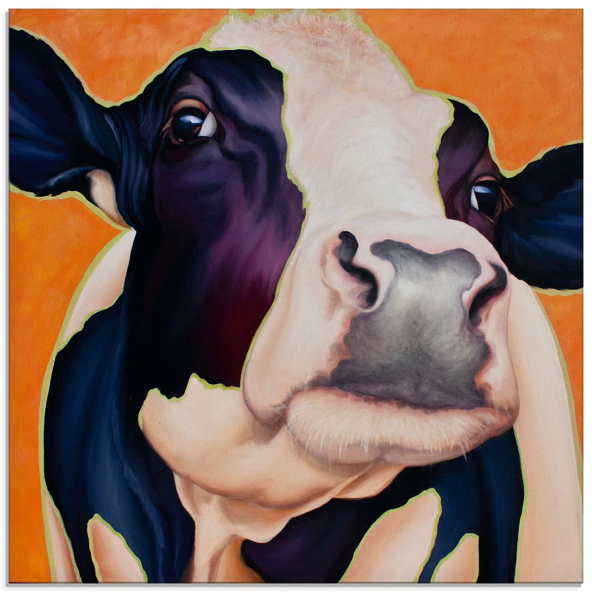 Image of Artland Glasbild »Kuh Rosa«, Haustiere, (1 St.) bei Ackermann Versand Schweiz