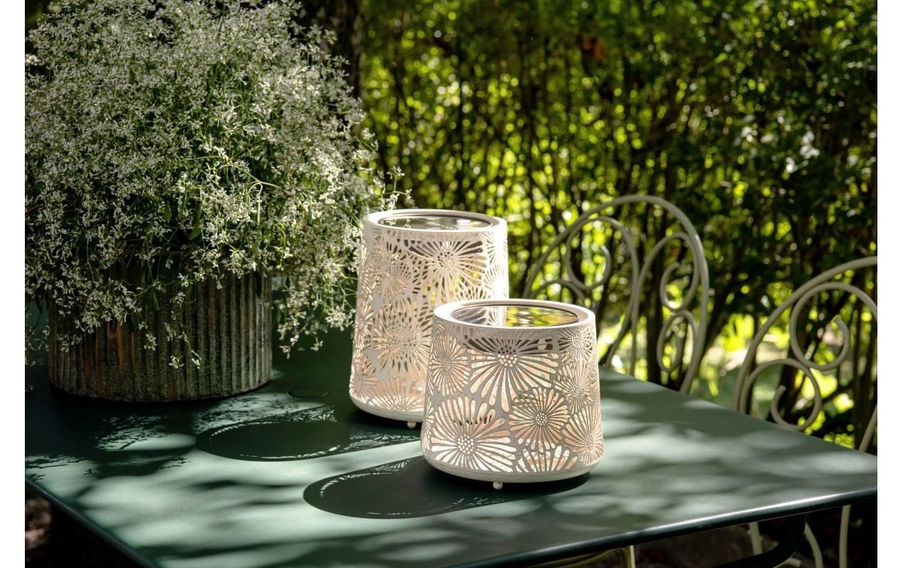 STT Laterne »Solar Antic Mini Blossom 18 cm« Antike Solar-Laterne für den Innen- und Aussenbereich