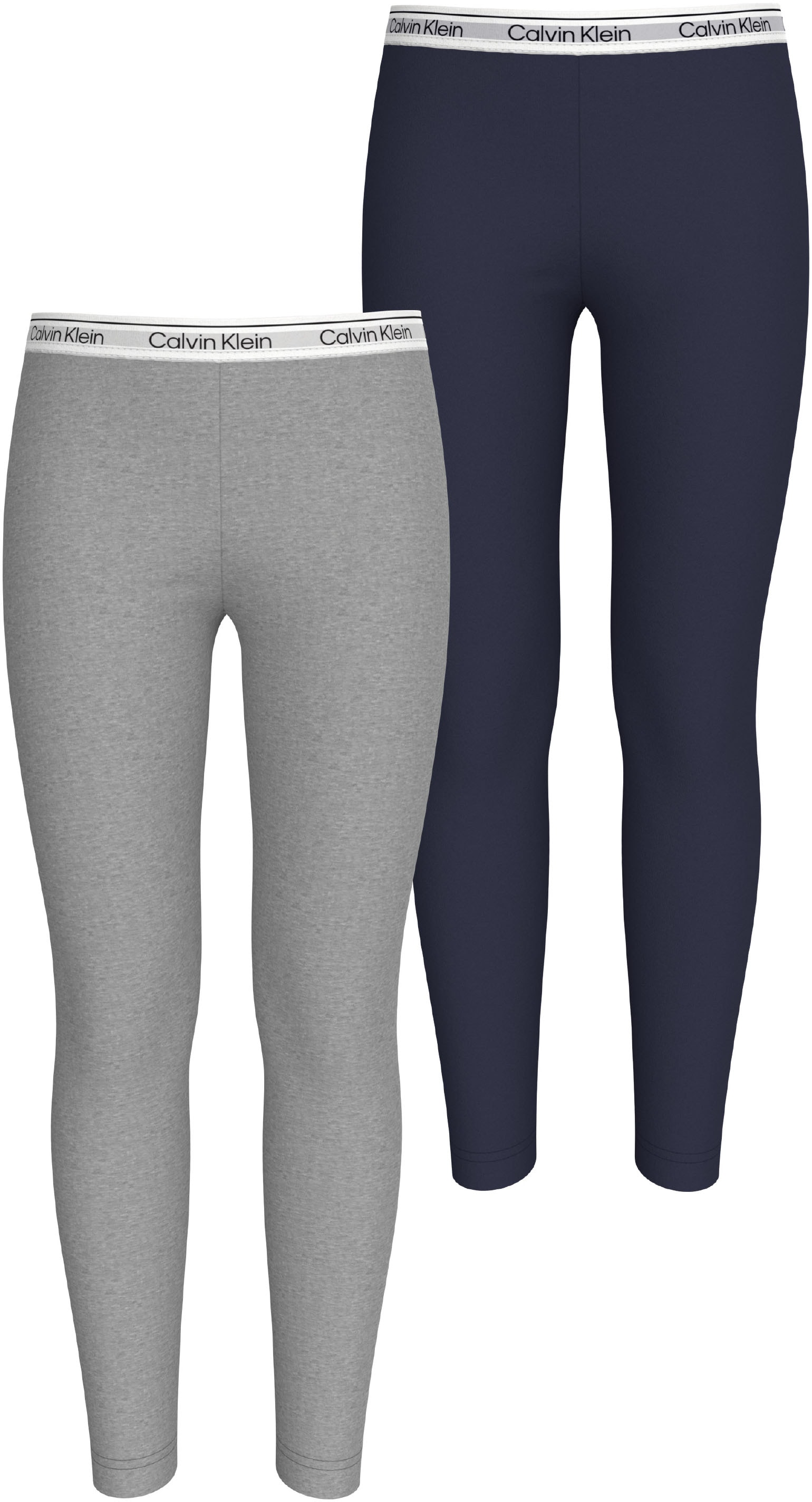 Image of Calvin Klein Underwear Leggings "2PK LEGGING" für Kinder bis 16 Jahre, mit Elastik-Logobund