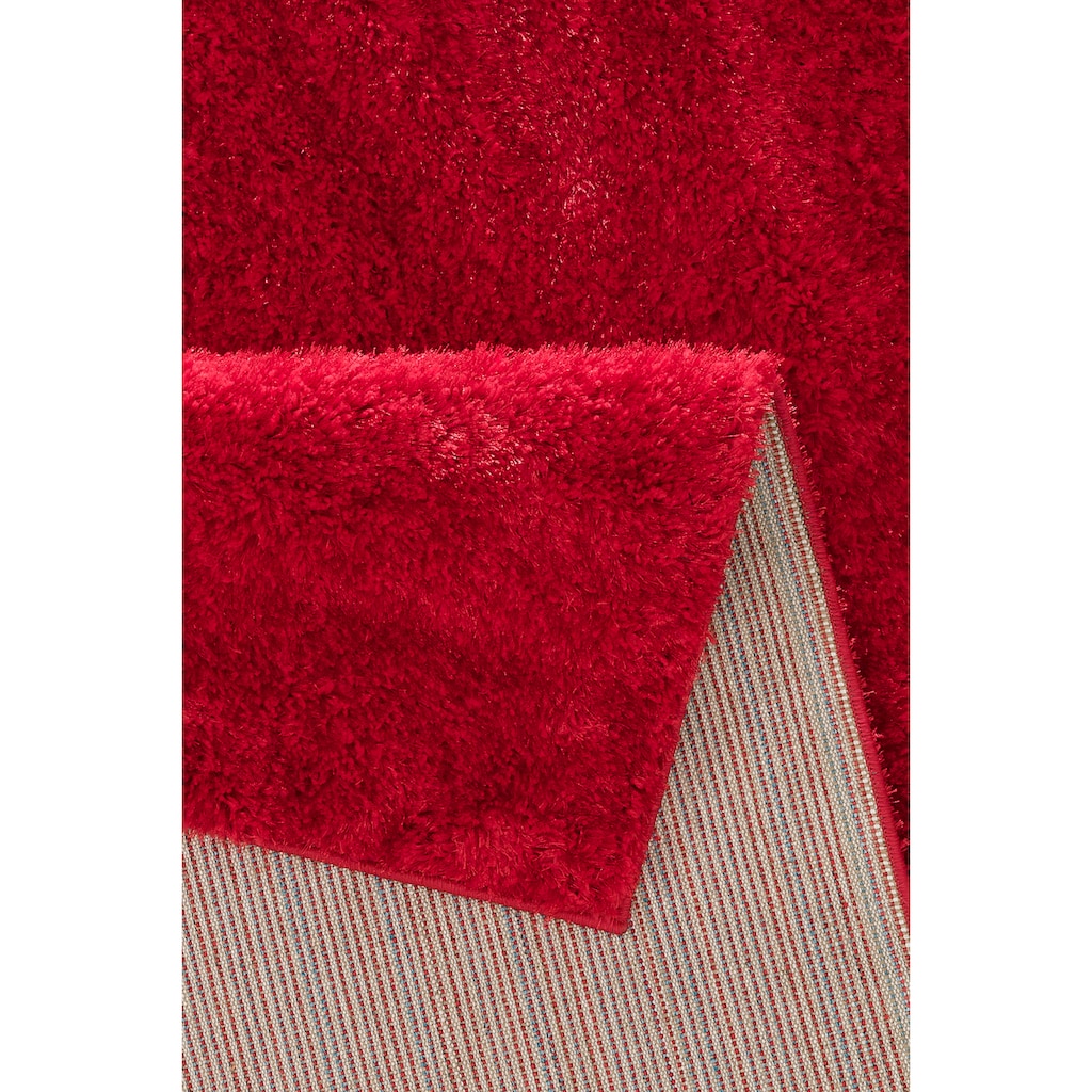 my home Hochflor-Teppich »Mikro Soft Ideal«, rechteckig, Microfaser, extra flauschig, Weich, Pflegeleicht, Elegant, Uni