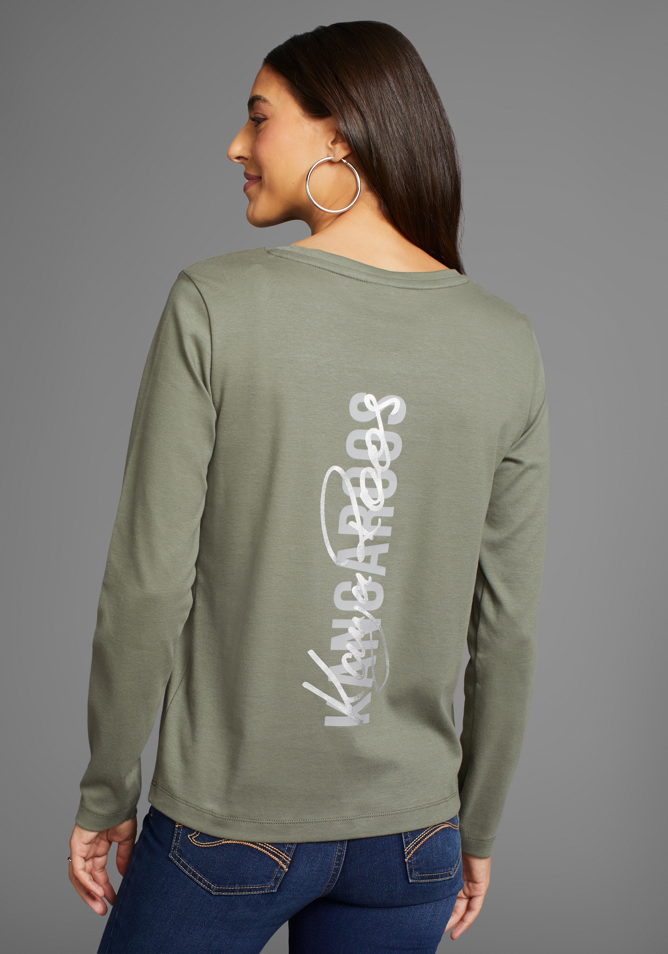 KangaROOS Sweatshirt, mit Rückenprint