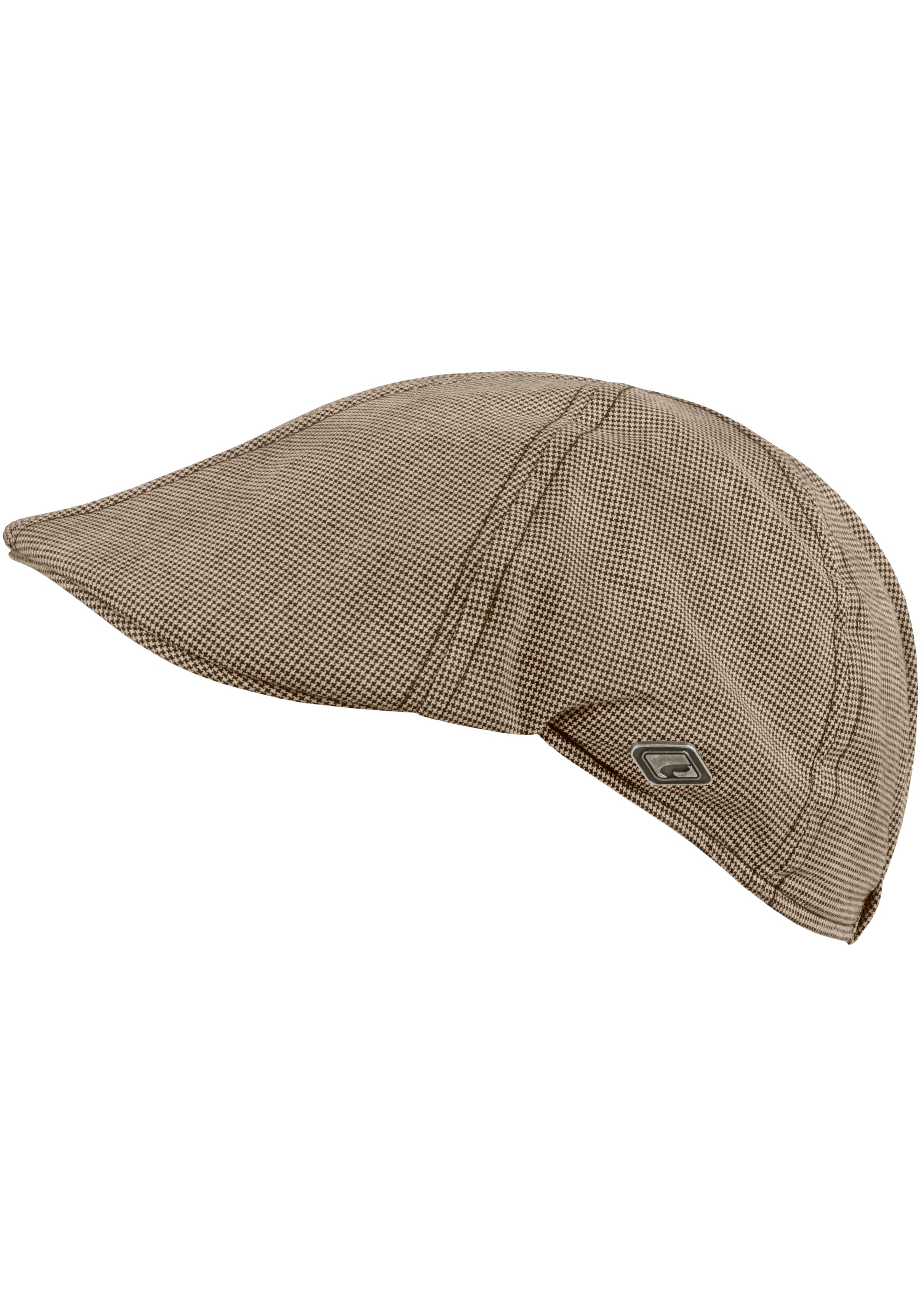 Image of chillouts Schiebermütze "Kyoto Hat" mit modernem Karomuster & Gummizug
