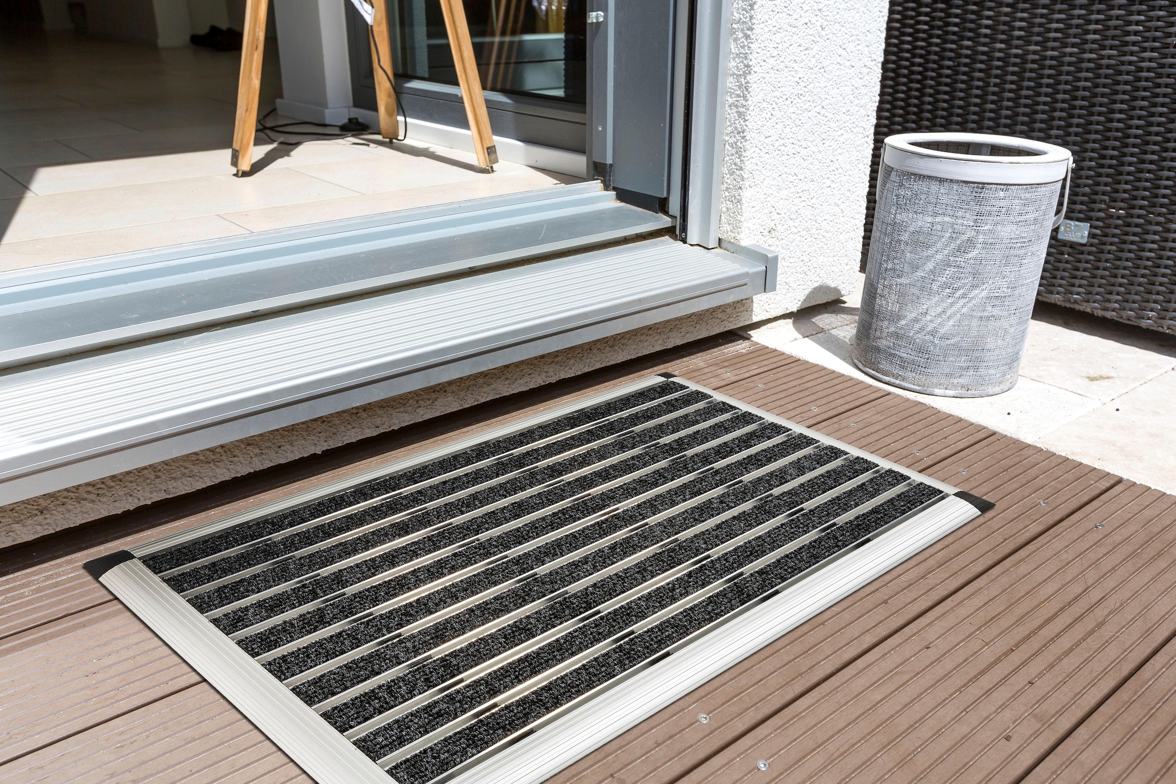 ASTRA Fussmatte »Alu-Türmatte Excellence Mat«, rechteckig, 14 mm Höhe, Schmutzfangmatte, In- und Outdoor geeignet