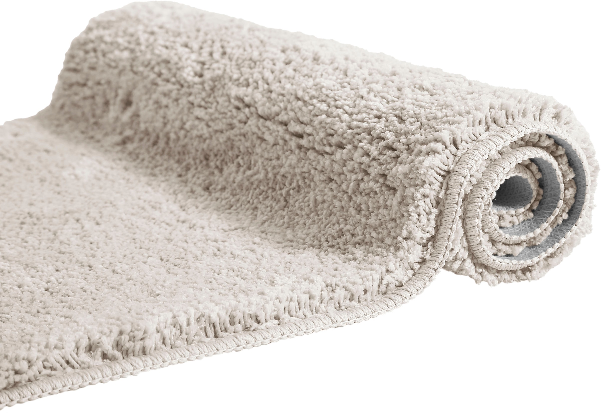 GOODproduct Badematte »Inga, Badezimmer Teppich, Badvorleger« Höhe 20 mm rutschhemmend beschichtet fussbodenheizungsgeeignet | schnell trocknend | strapazierfähig Badteppich, unifarben, weich, als halbrund und rechteckig erhältlich