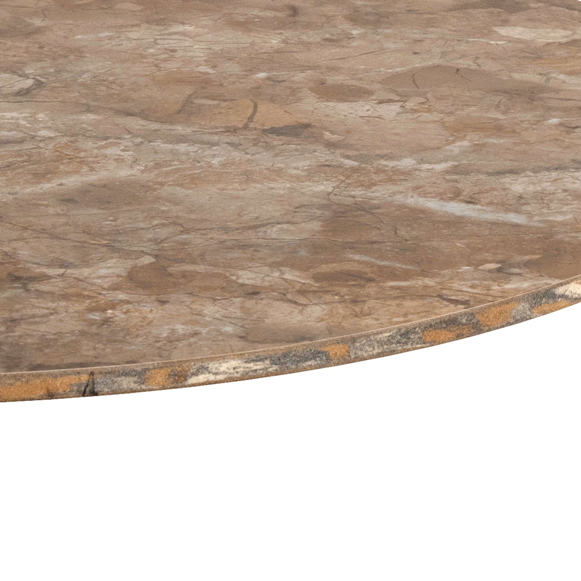 ACTONA GROUP Table basse »Kaffeetisch, Beistelltisch« L/P/H : 60x60x45 cm,  table marron, plateau en céramique poli