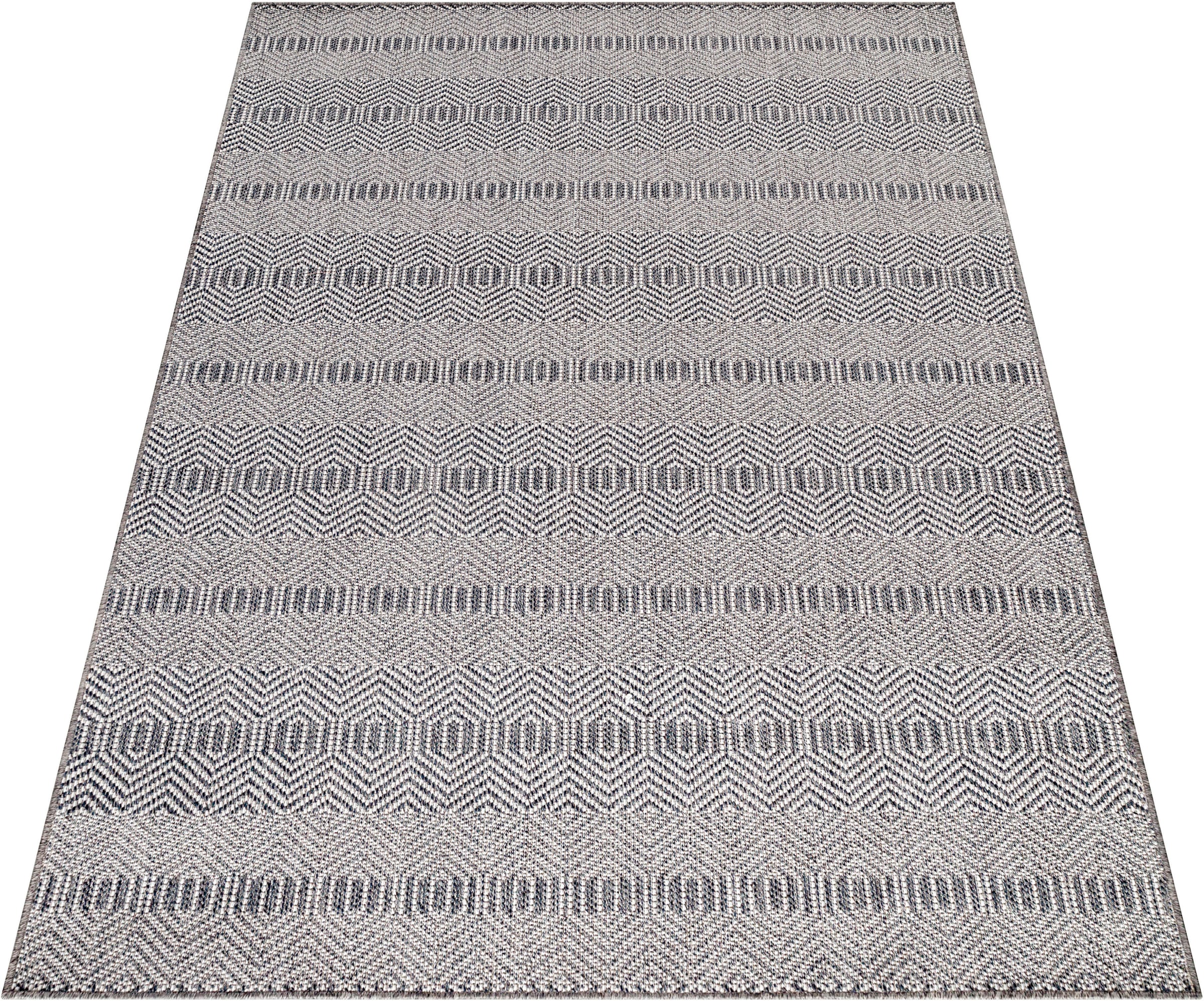 Ayyildiz Teppiche Teppich »ARUBA«, rechteckig, Pflegeleicht, Modern, In- und Outdoor geeignet