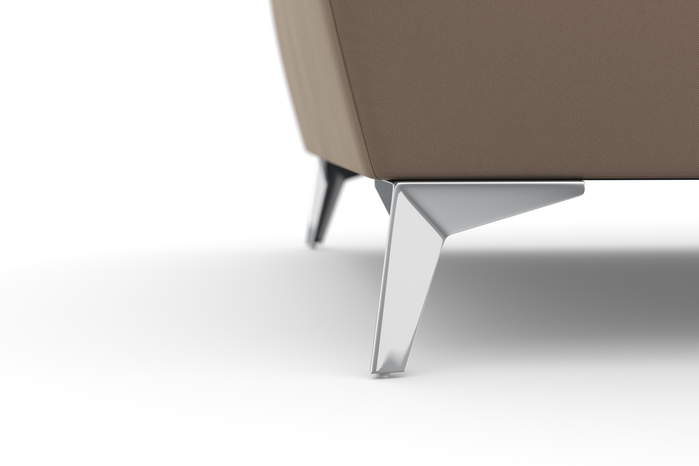 sit&more 2-Sitzer »Latigo«, mit hochwertigen Metallfüssen