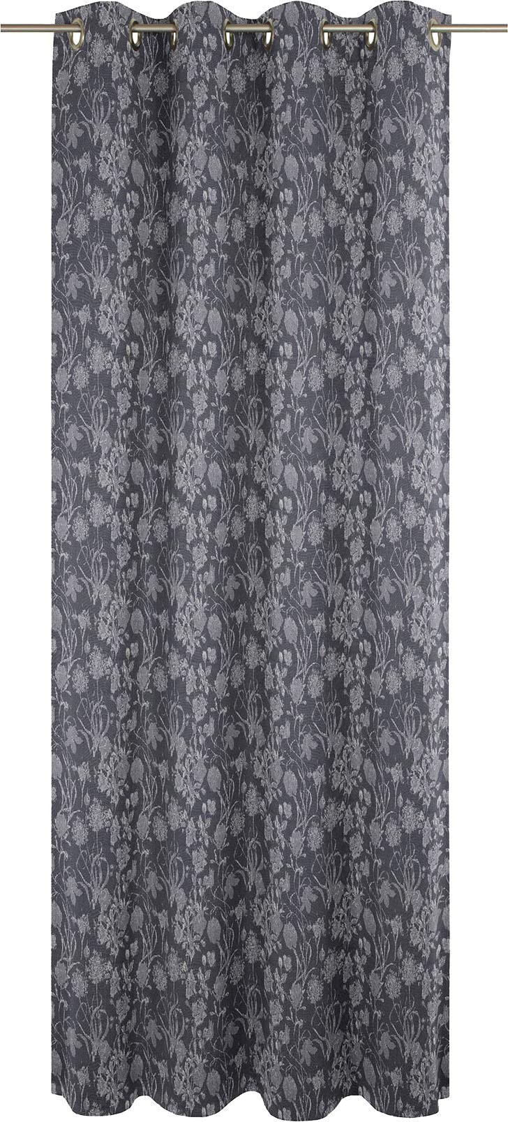Image of Adam Vorhang "Flower Cuvée Light" Ösen 1 Stk. tlg. aus 100% Bio-Baumwolle, Made in Germany
