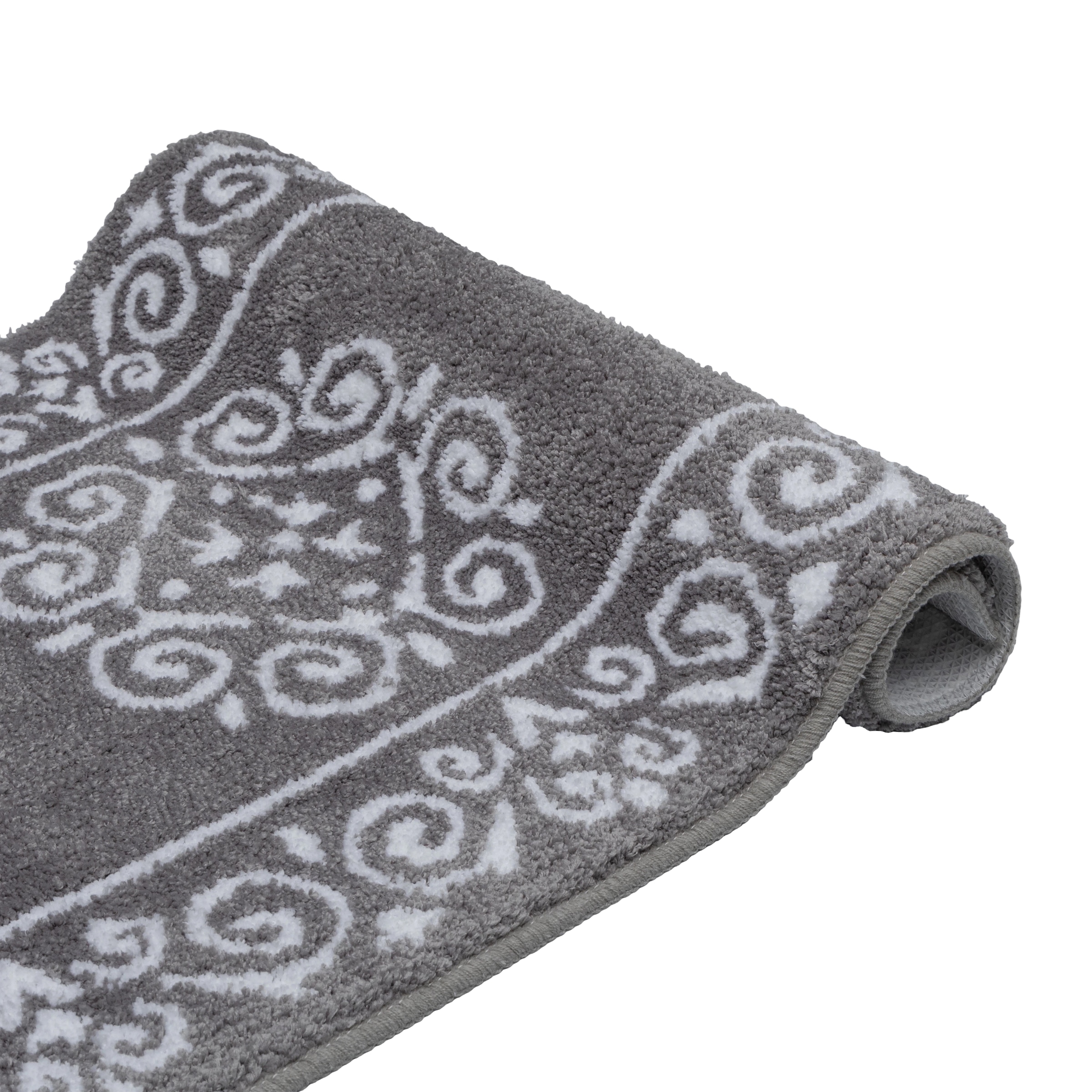 GOODproduct Badematte »Dafna, Badteppich, Badvorleger, Badezimmer Teppich« Höhe 12 mm rutschhemmend beschichtet fussbodenheizungsgeeignet | schnell trocknend Orient-Optik, Vintage Design