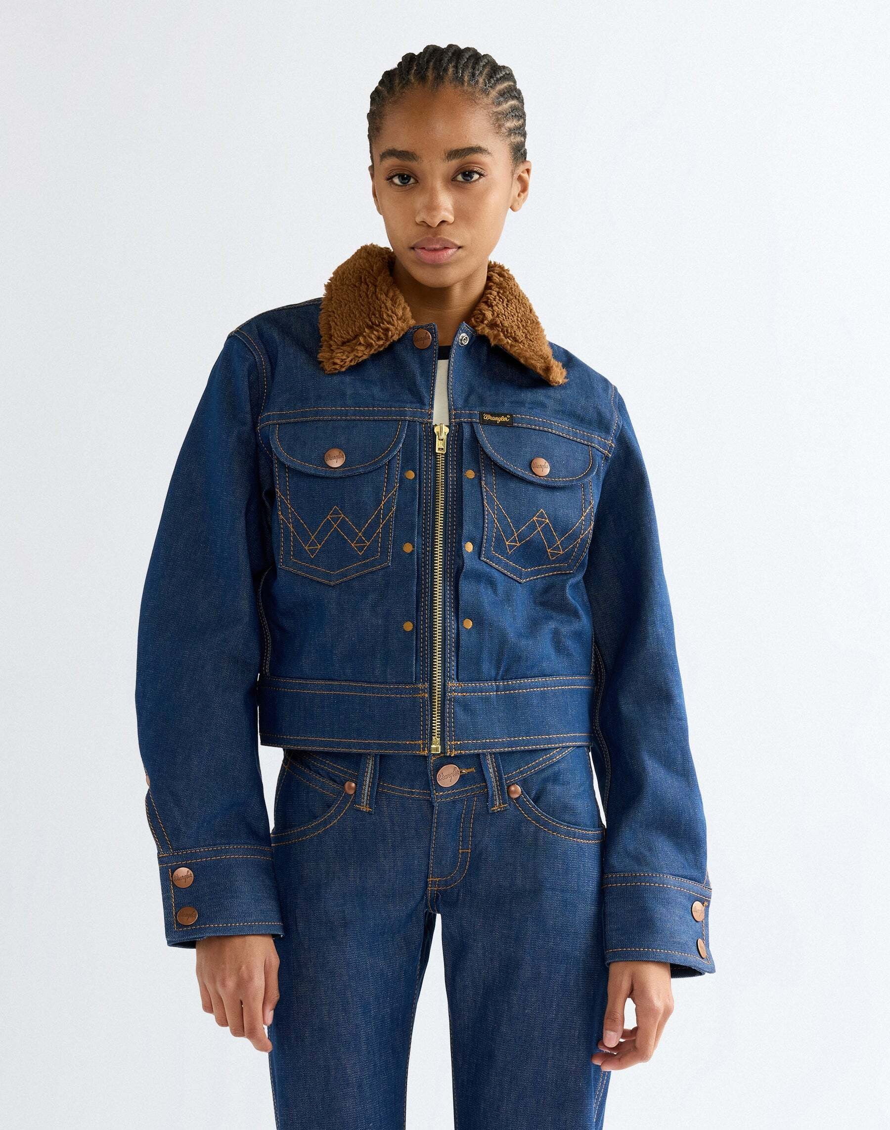 Image of Wrangler Jeansjacke "WRANGLER Jeansjacke Super"