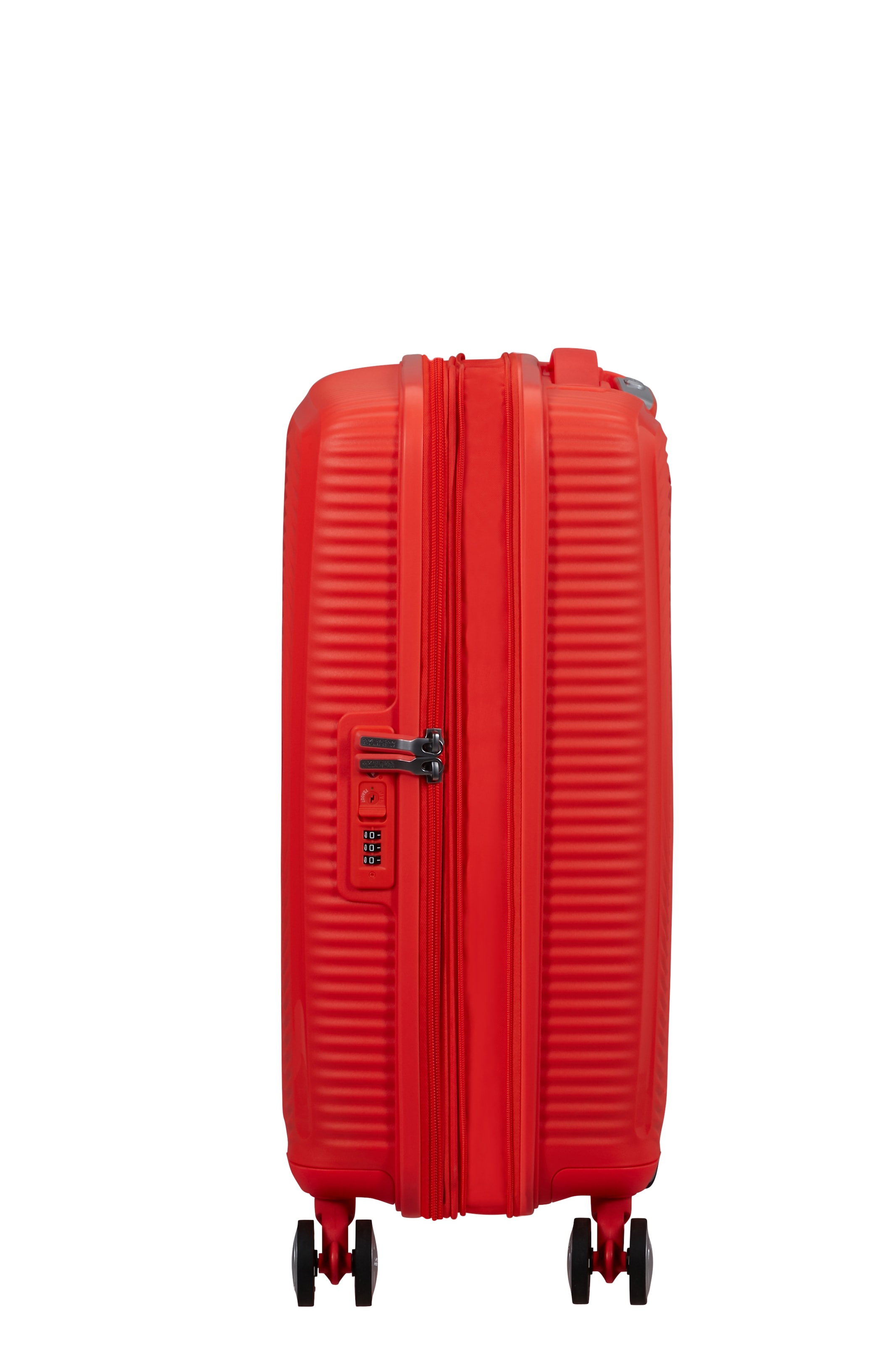 American Tourister® Trolley à coque dure »SOUNDBOX, in verschiedenen Farben und Grössen« 35,5 litre 4 Rollen valise trolley bagage en soute serrure TSA à combinaison extension de volume