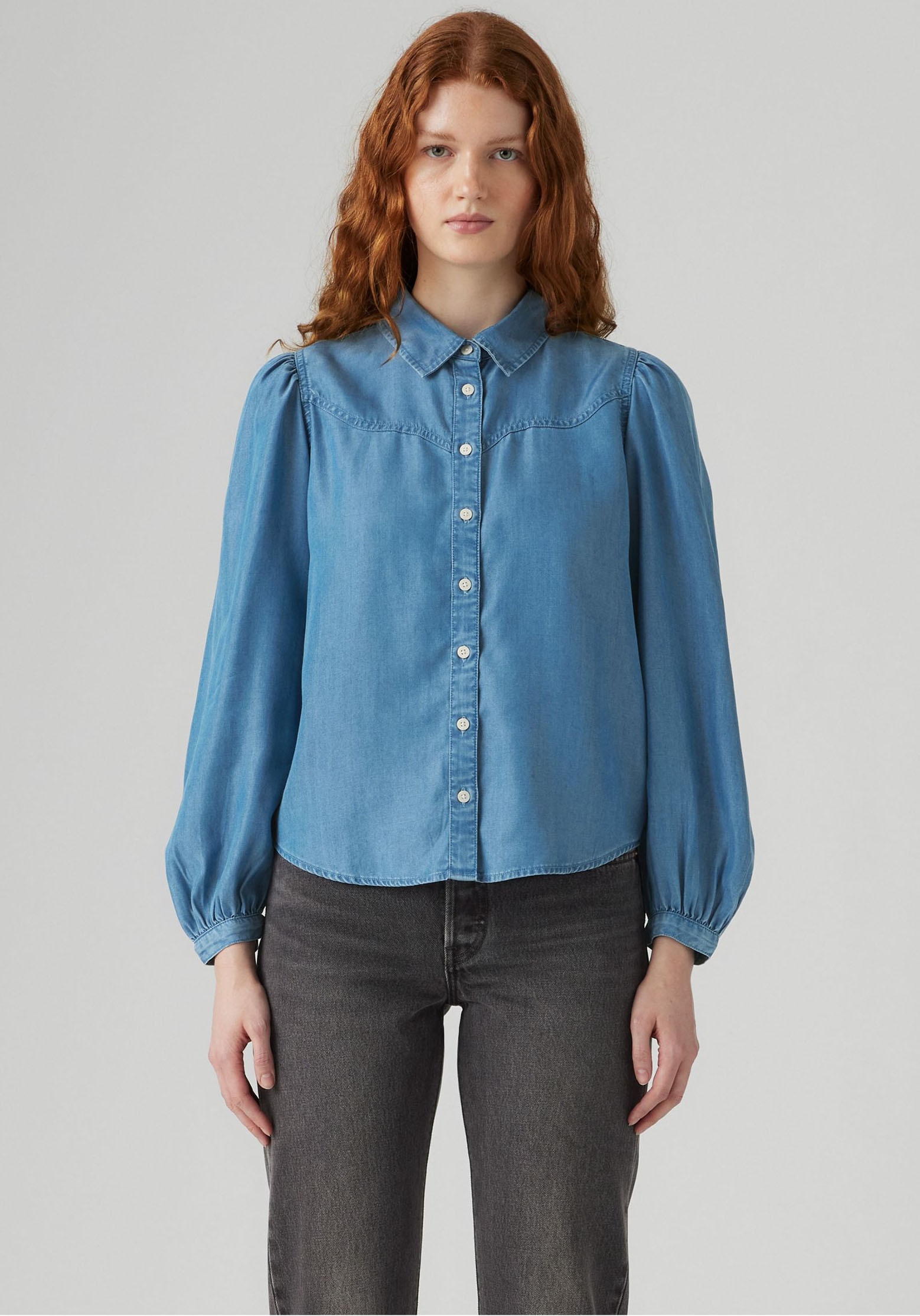 Image of Levis Langarmbluse Mit Puffärmel
