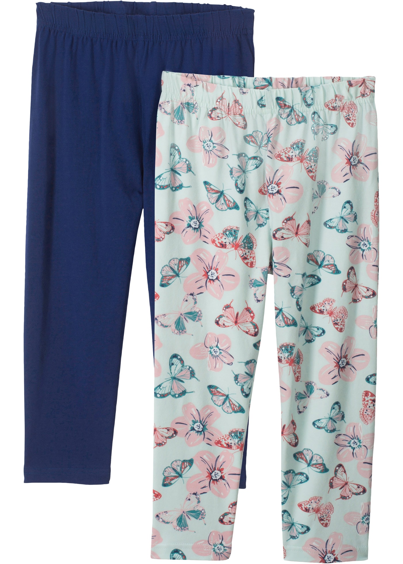 Image of bonprix Caprileggings mit hohem Baumwoll-Anteil, mit elastischem Taillenbund, 3/4-Länge