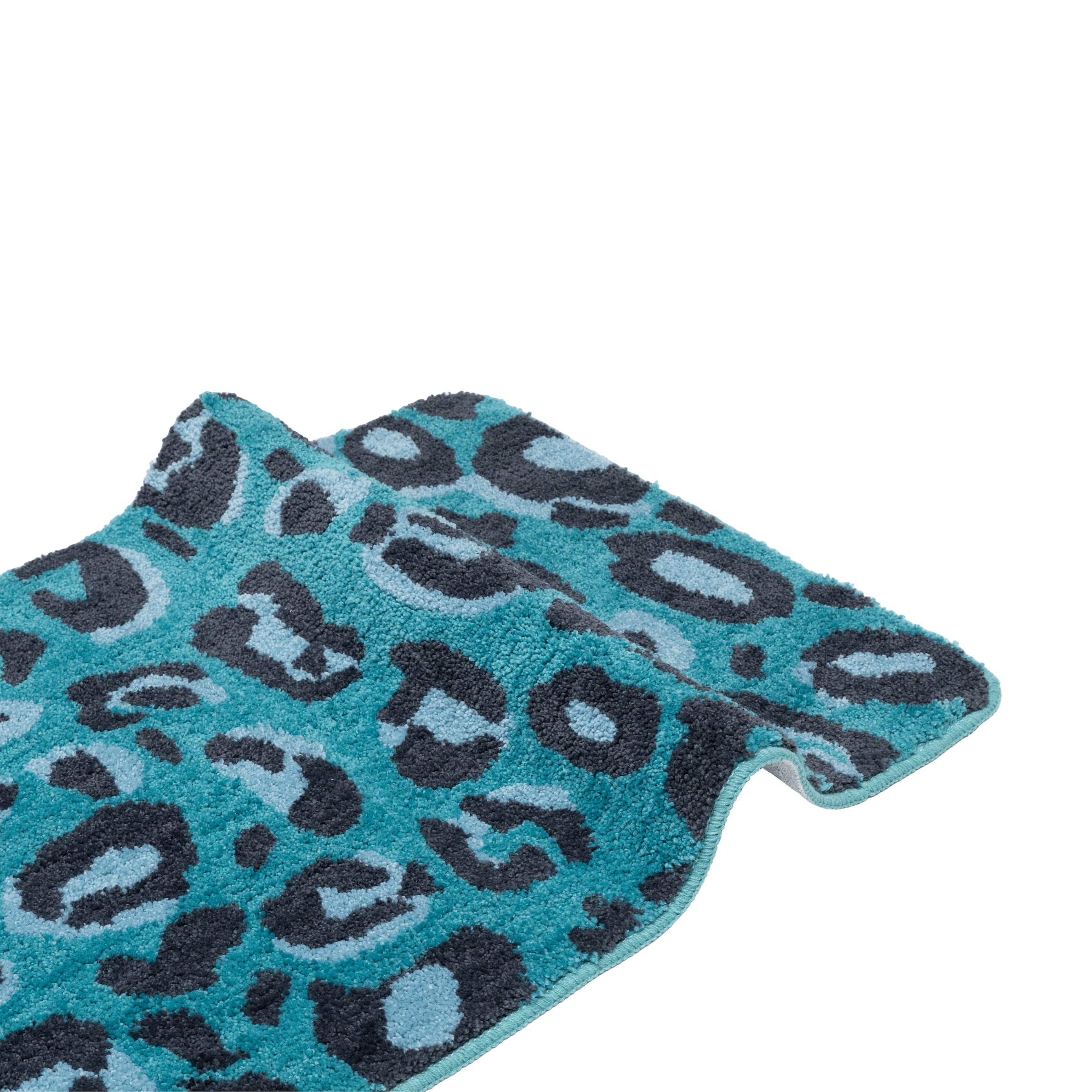 GOODproduct Badematte »Regona Leo, Badvorleger, Badezimmer Teppich, Duschvorleger« Höhe 10 mm rutschhemmend beschichtet fussbodenheizungsgeeignet | schnell trocknend Leoparden-Muster, Animal Print, modern