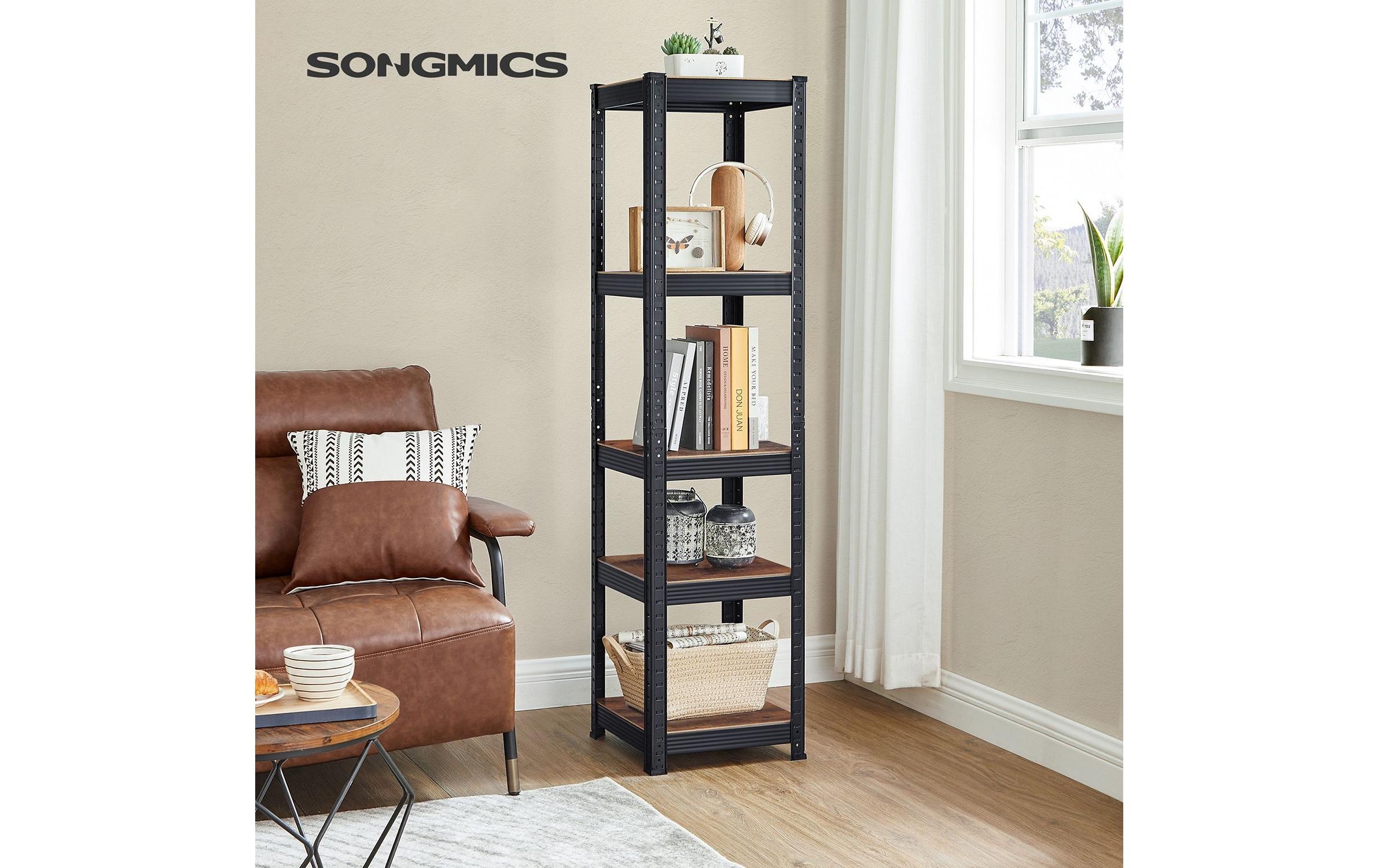 SONGMICS Étagère »Schwarz«