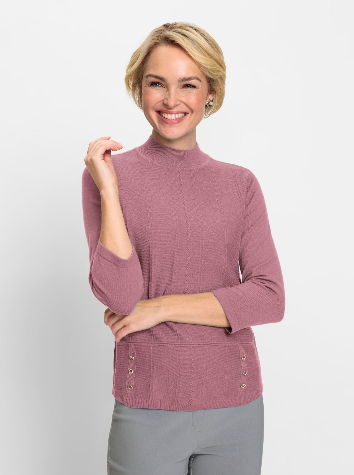 Image of Classic 3/4 Arm-Pullover "Pullover"
