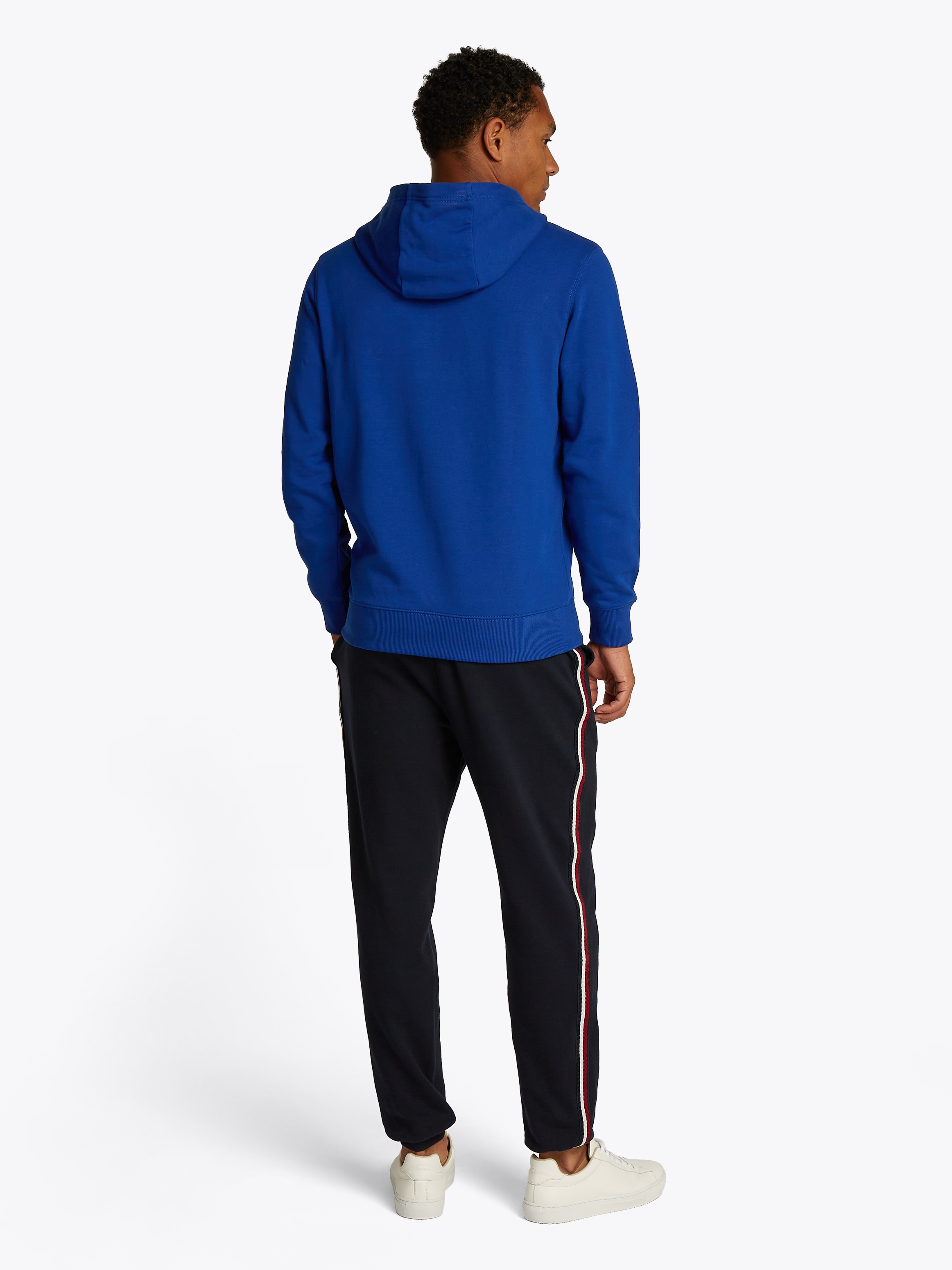 Tommy Hilfiger Hoodie »HILFIGER CENTER STACK HOODY«, mit grossem mehrfarbigen Print
