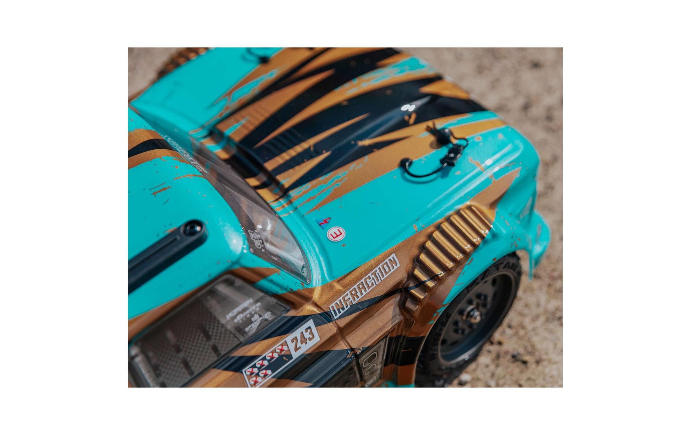 RC-Boot »Arrma 4x4 Mega Türkis/Bronze«