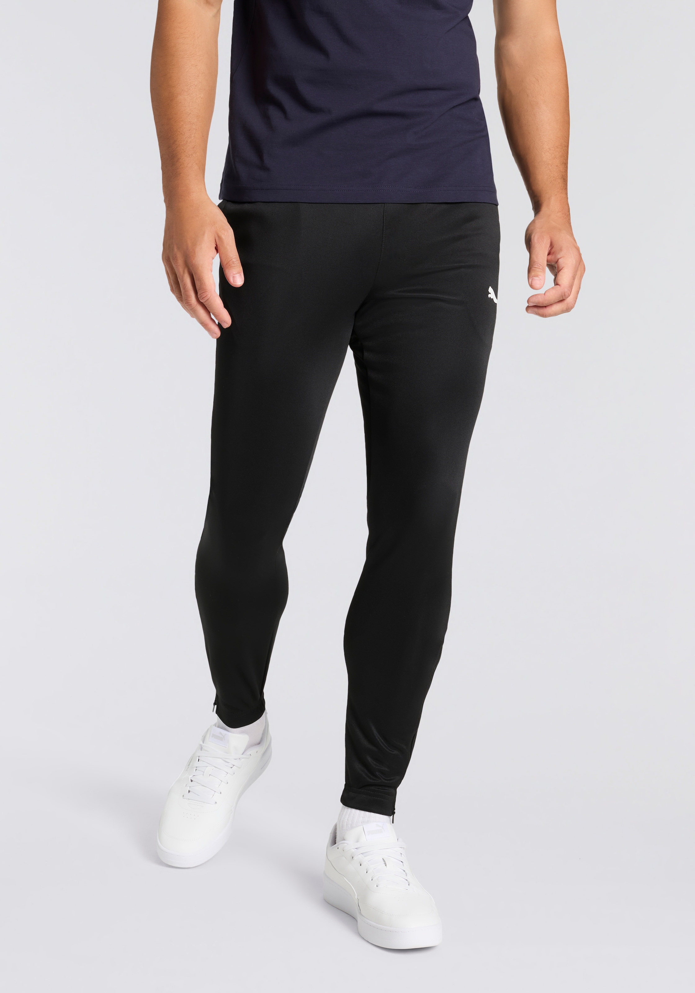 Image of PUMA Trainingshose "TEAMRISE POLY TRAINING PANTS" Regular Fit, für sportliche Aktivitäten, sportlicher Stil