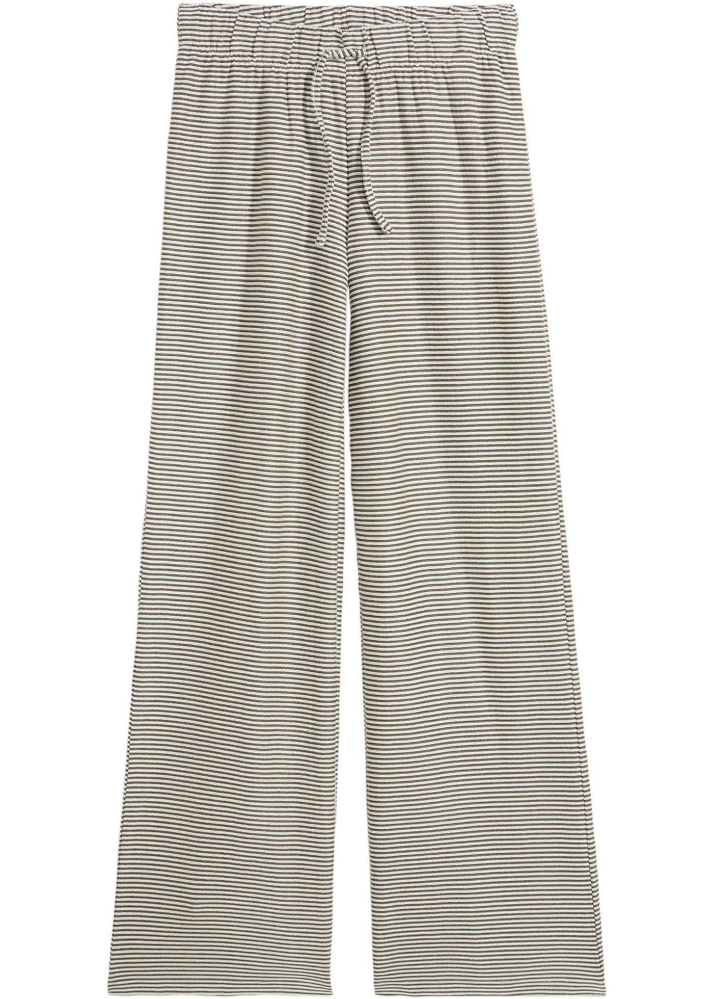 bonprix Jerseyhose  aus Baumwolle, Polyester und Elasthan, loose fit