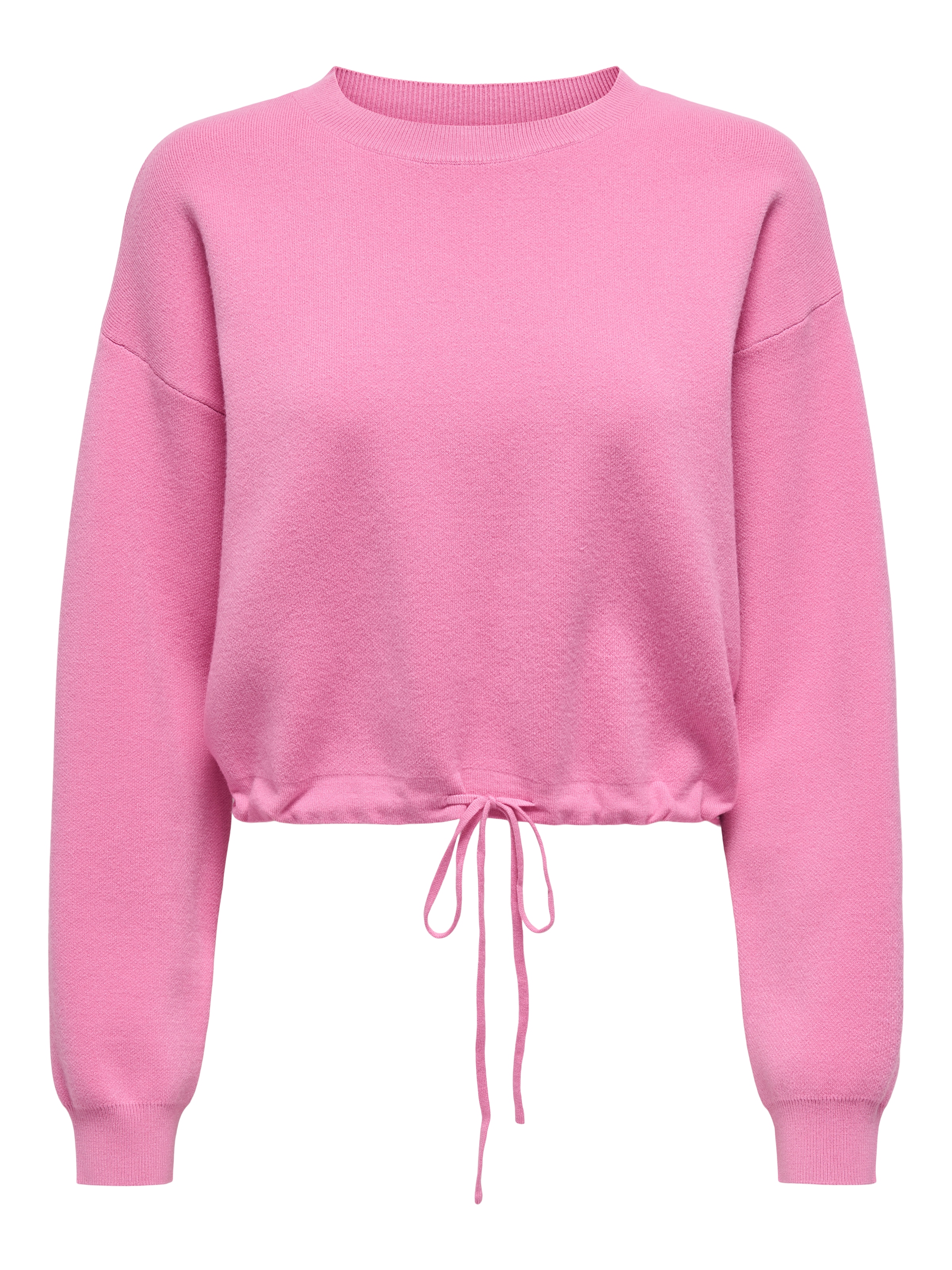 ONLY Strickpullover »ONLSUMMER LIFE LS O-NECK STRING CC KNT«