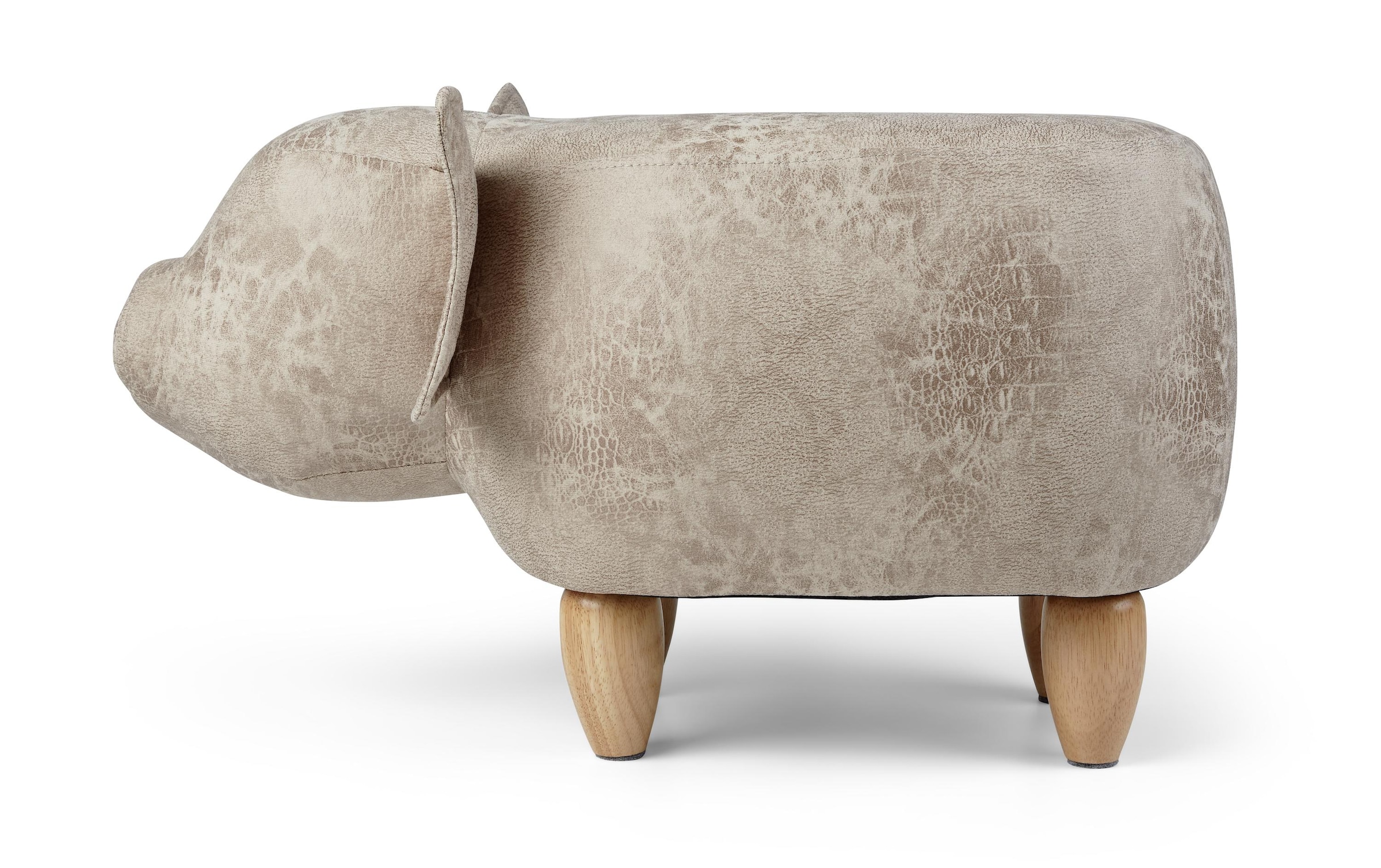 Hocker »zoosy Schwein Ernie Grau«