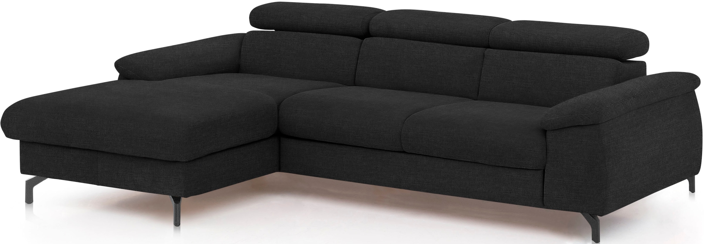 COTTA Ecksofa »Kitty L-Form«, inkl. Kopfteilverstellung, optional mit Bettfunktion u. Bettkasten