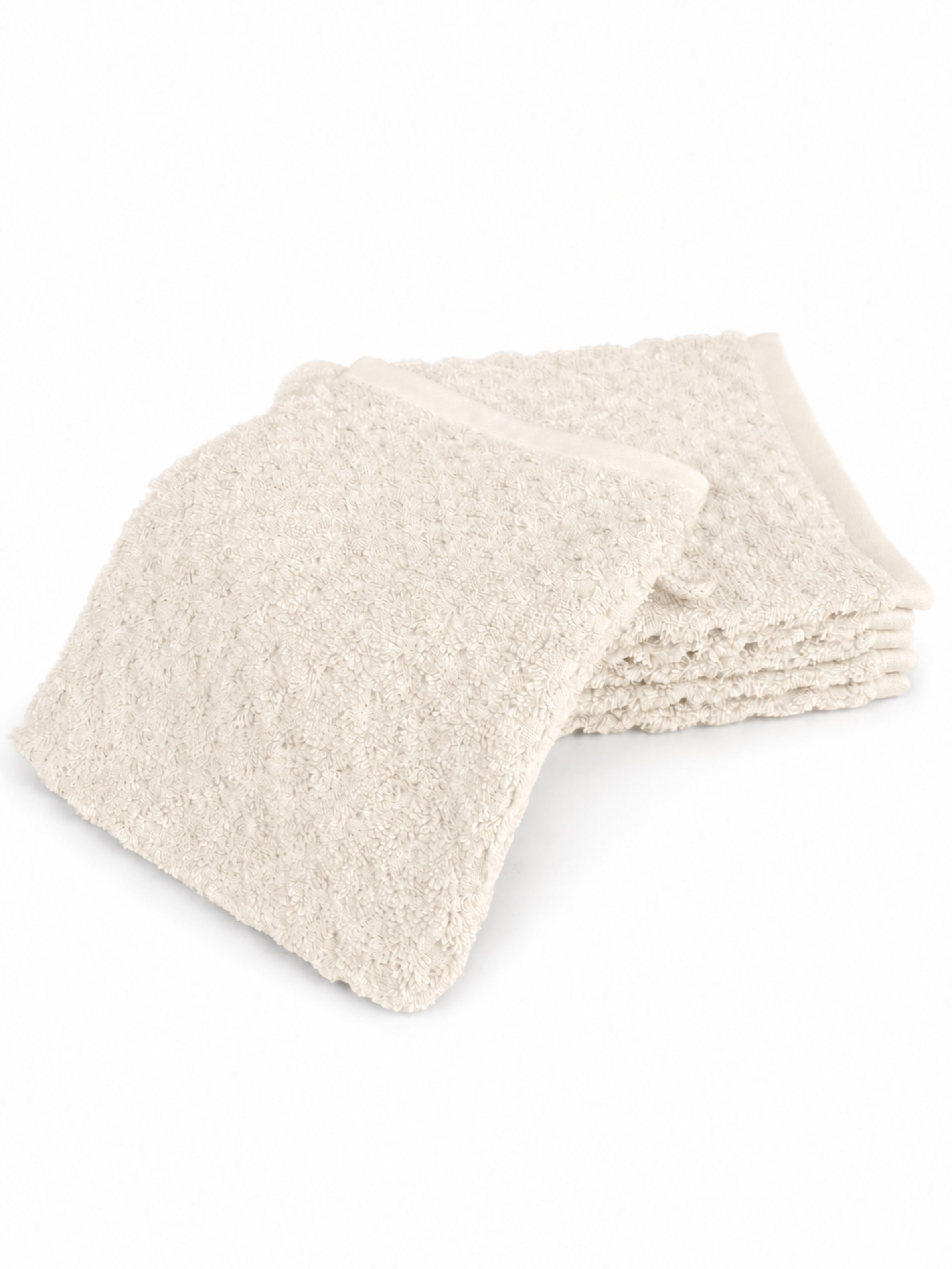 GOODproduct Gant de toilette »Corrin, 6 Premium Waschlappen, 500 gr/m², 16x22cm« 100 % coton, avec structure, doux, uni, garantie 5 ans