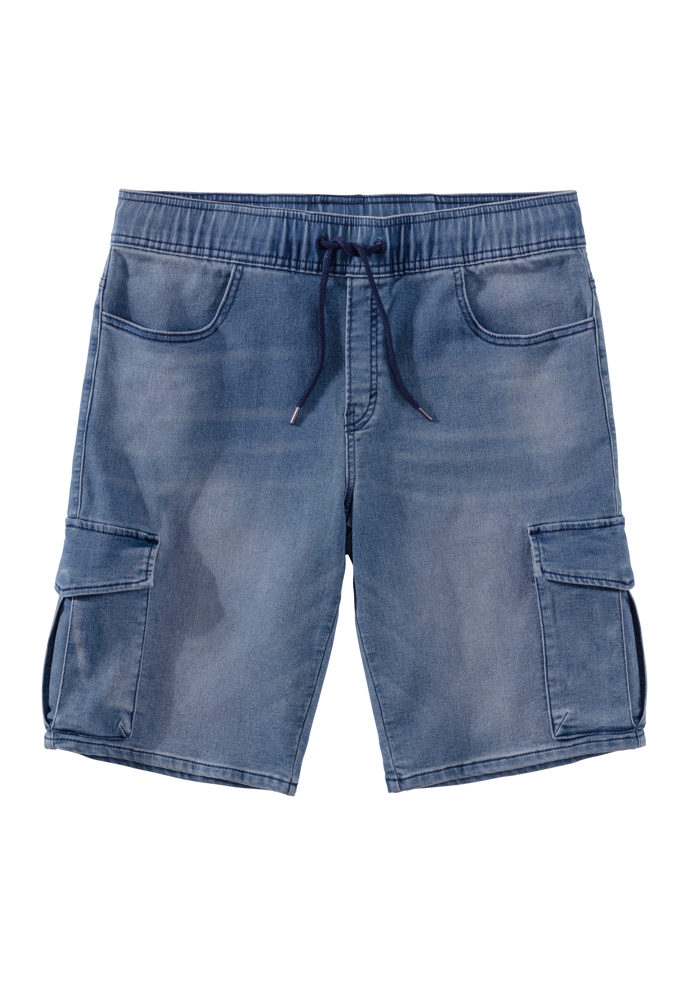 John Devin Short »Bermuda, kurze Jogger Pants«  avec poches cargo, longueur genou, bermuda élastique à enfiler