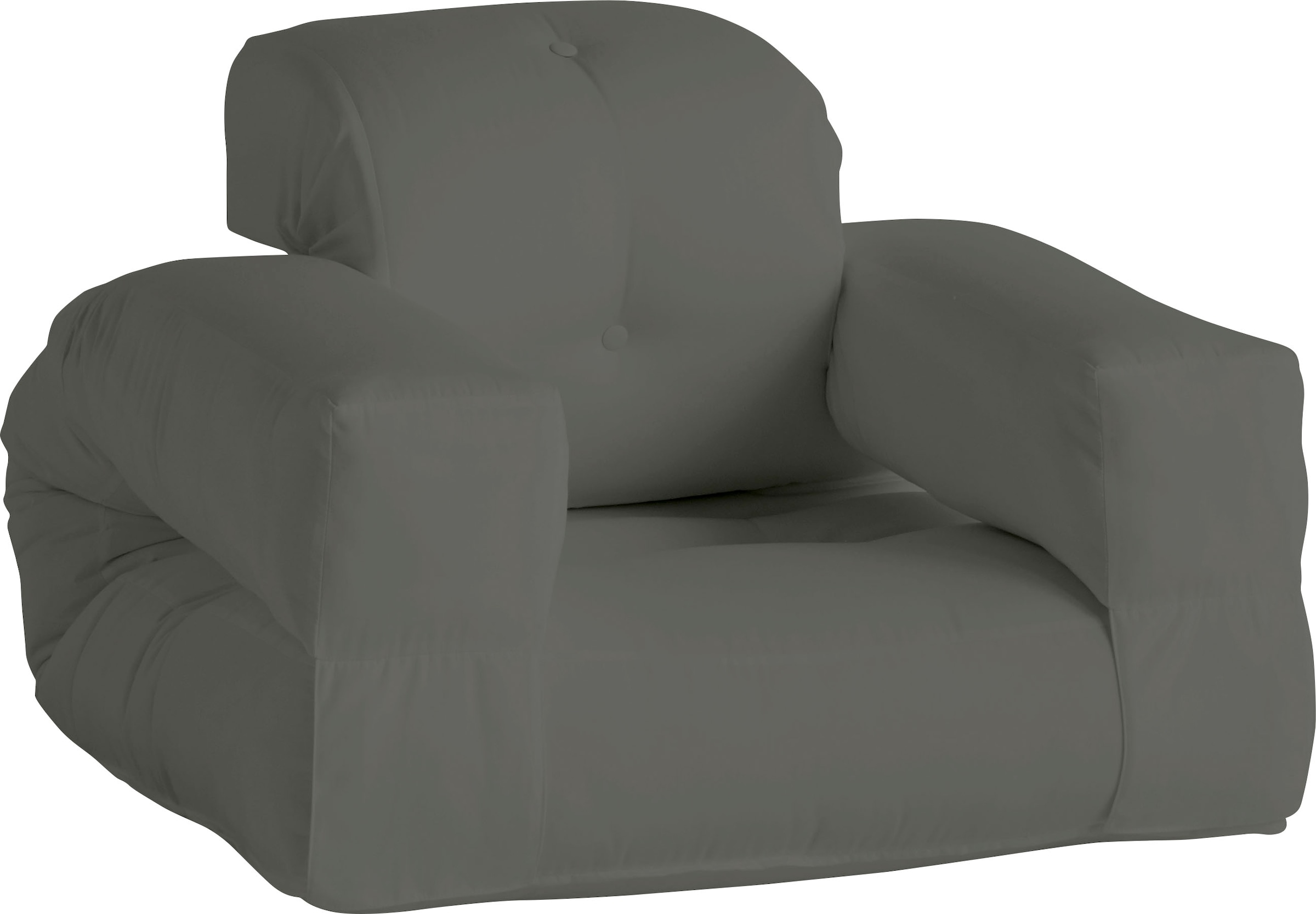 Image of Karup Design Gartensessel "HIPPO Chair out™, Loungesessel in Schlafplatz verwandelbar" B/H/T ca: 90x70x122cm - Liegefläche 90x200cm, Outdoor geeignet, Schmutz- und Wasserabweisend, Made in Europe