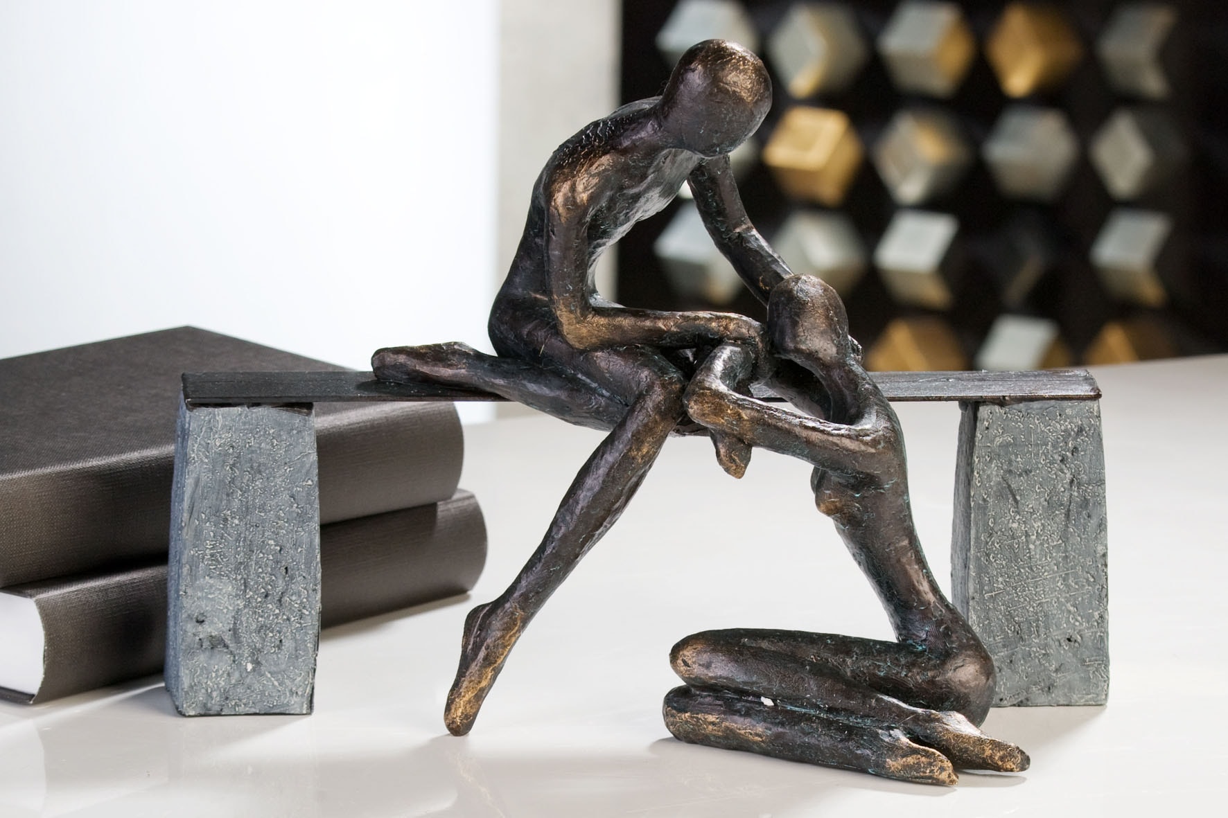 Casablanca Freundschaft«, 22 Dekoobjekt, bequem mit »Skulptur kaufen Dekofigur Gilde Wohnzimmer cm, by Spruchanhänger, Höhe