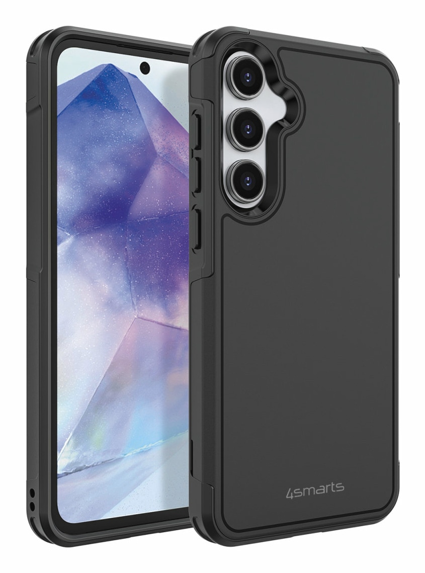4smarts Handyhülle »Defend Case für Samsung Galaxy A55«, Backcover, Schutzhülle, Handyschutzhülle, Case, Schutzcase, stossfest