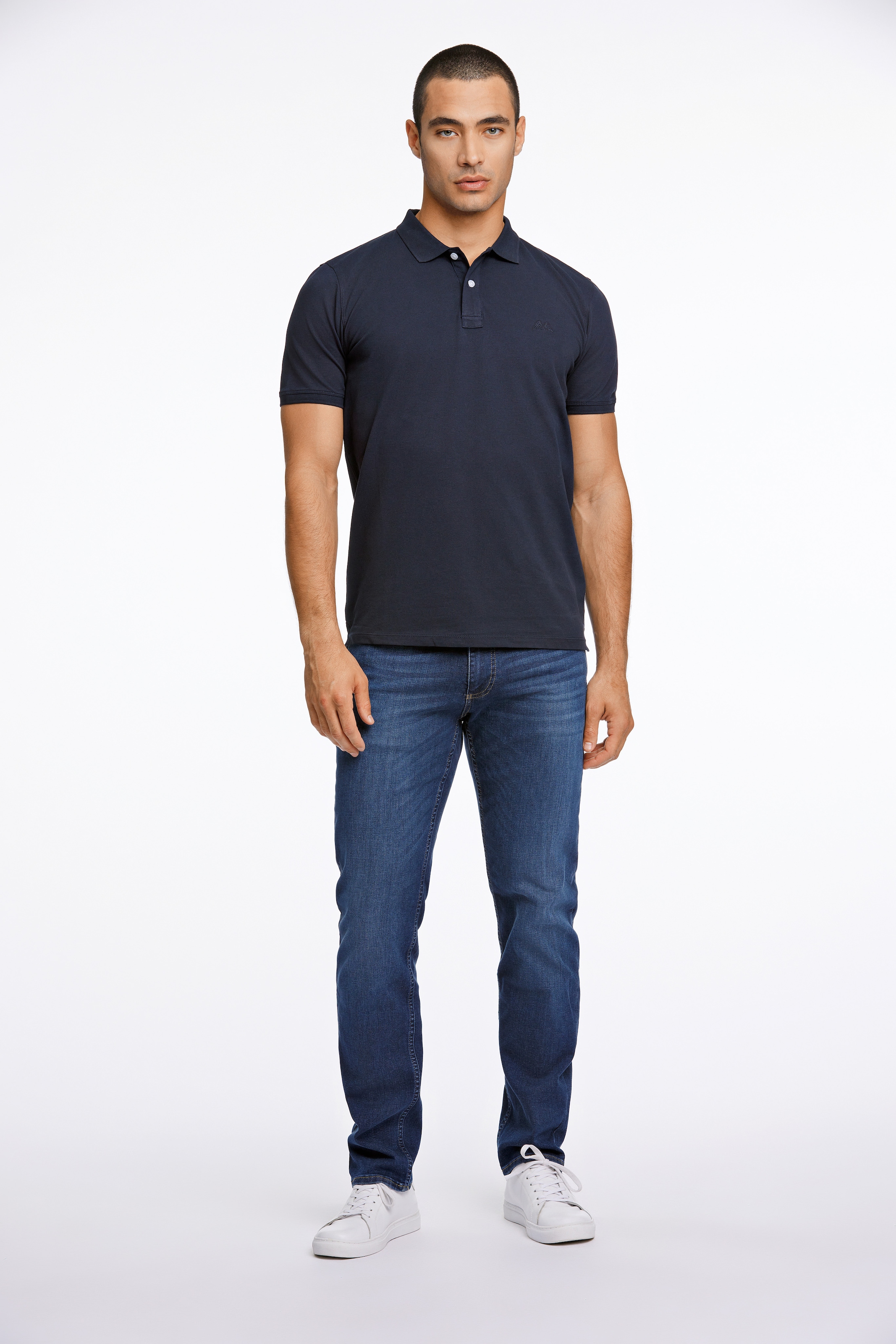 LINDBERGH Polo mit Logostickerei