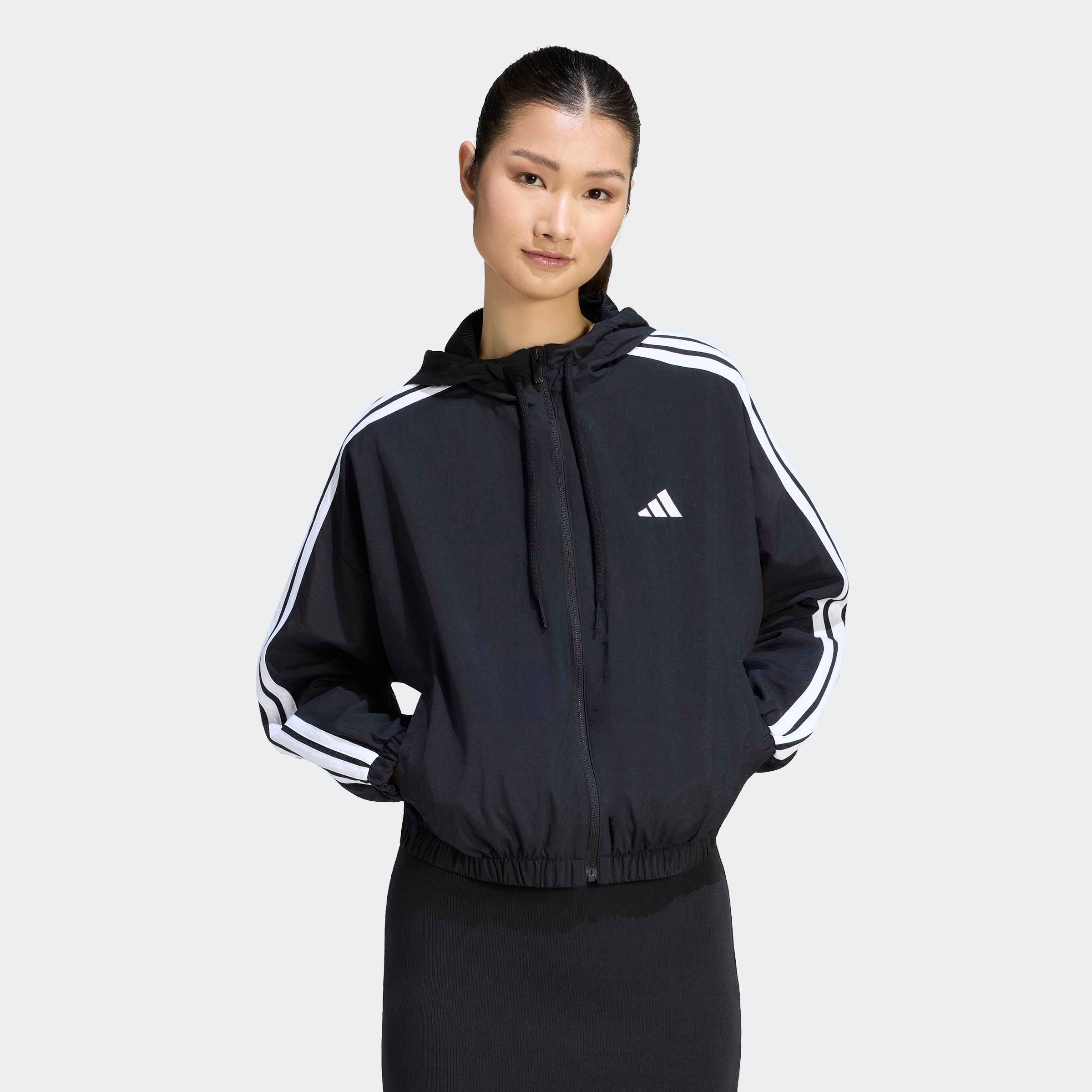 Image of adidas Sportswear Windbreaker "ESSENTIALS 3-STREIFEN WOVEN"