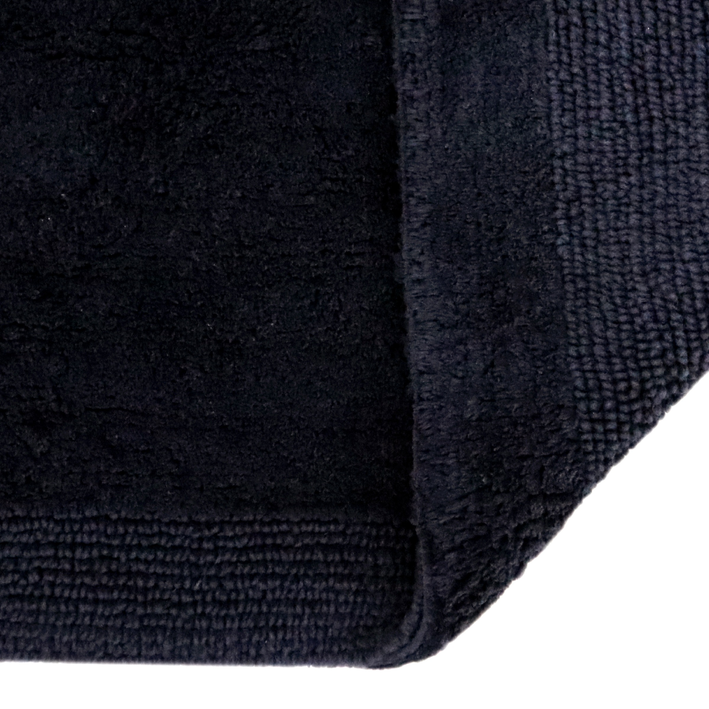 my home Badematte »Kapra, Badvorleger, Badezimmer Teppich«, beidseitig nutzbar-fussbodenheizungsgeeignet-strapazierfähig, mit Bordüre, Badteppich, Badematte, Baumwolle