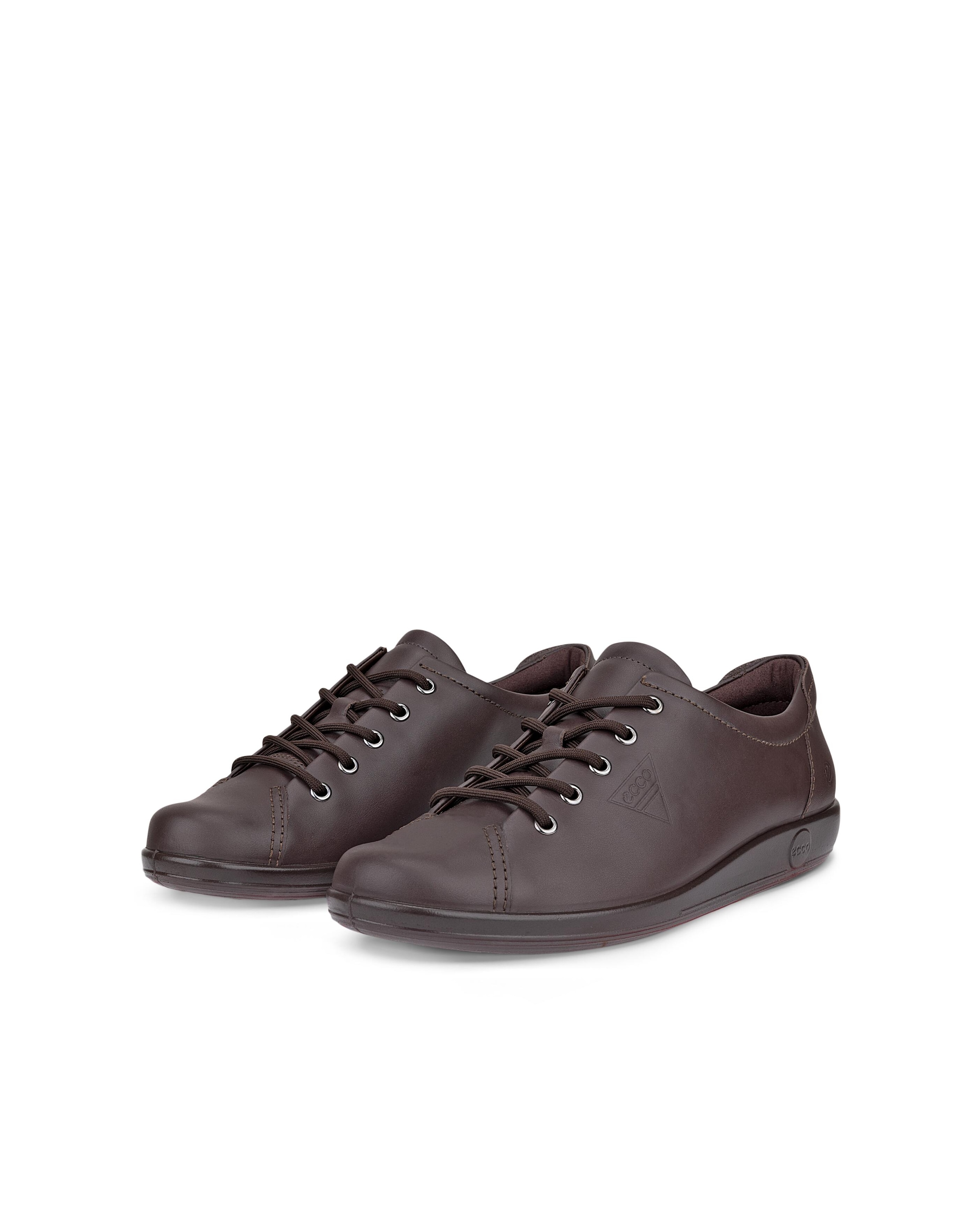Ecco Chaussure à lacets »Ecco Soft 2.0«  chaussure décontractée, chaussure basse, chaussure à lacets avec logo discret embossé