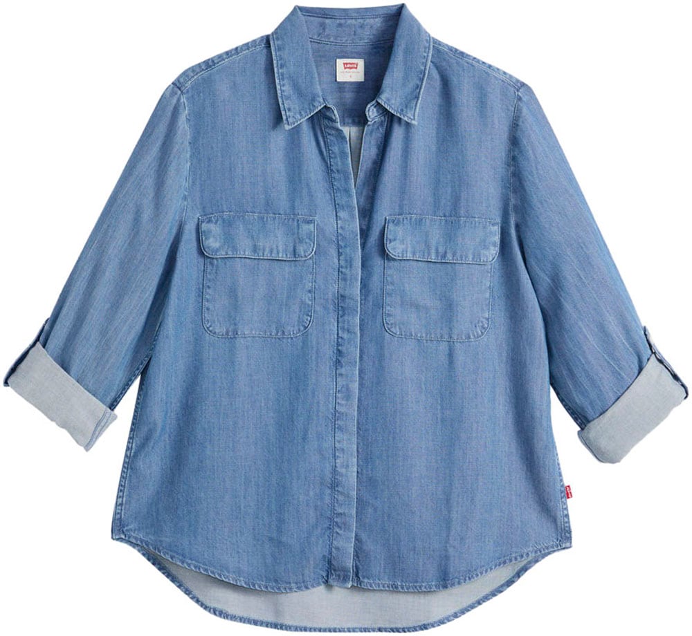 Levi's® Blouse chemise manches retroussables avec patte