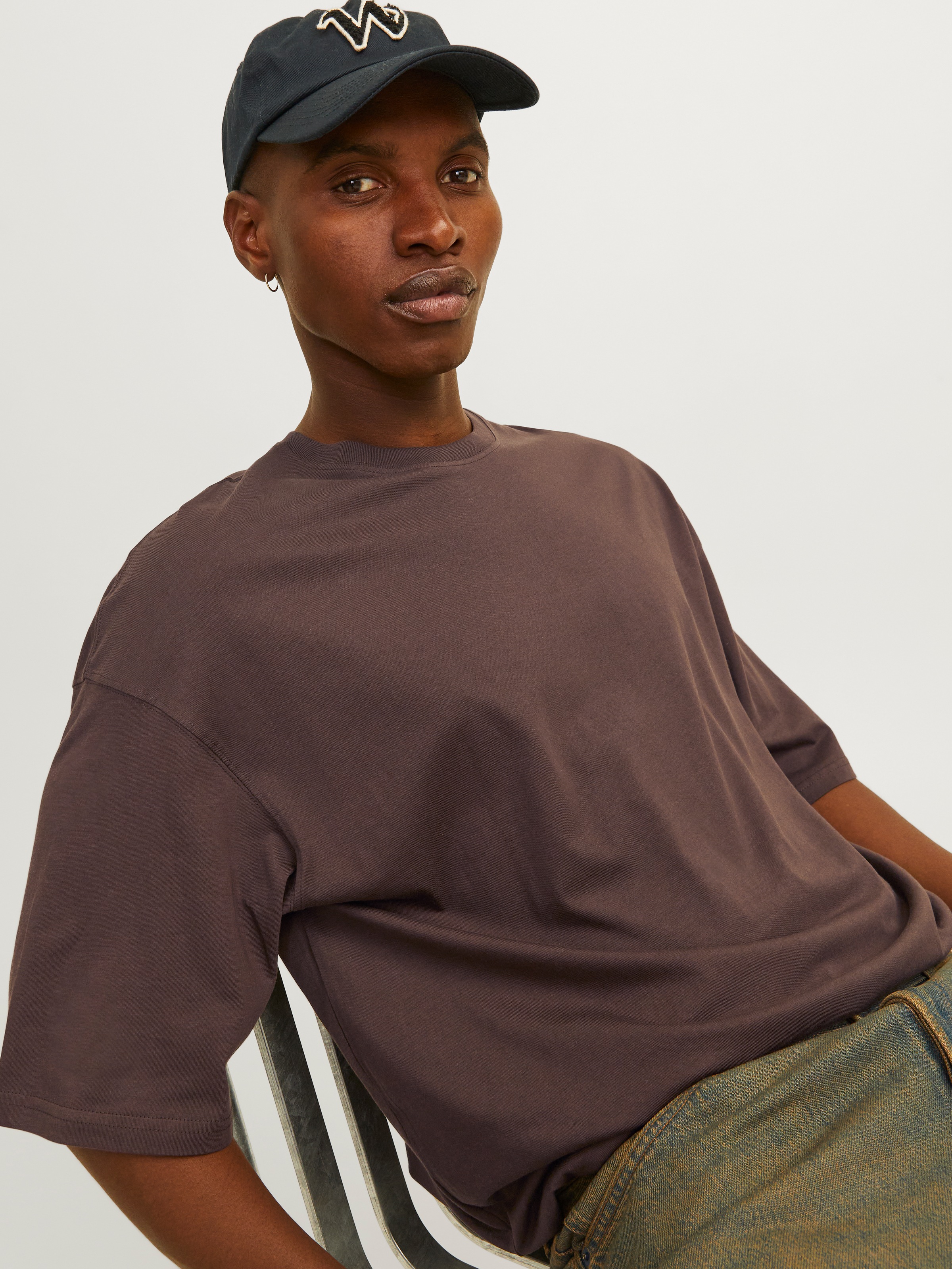 Jack & Jones Rundhalsshirt »JJECHARGE TEE O-NECK NOOS«, mit Rundhalsausschnitt