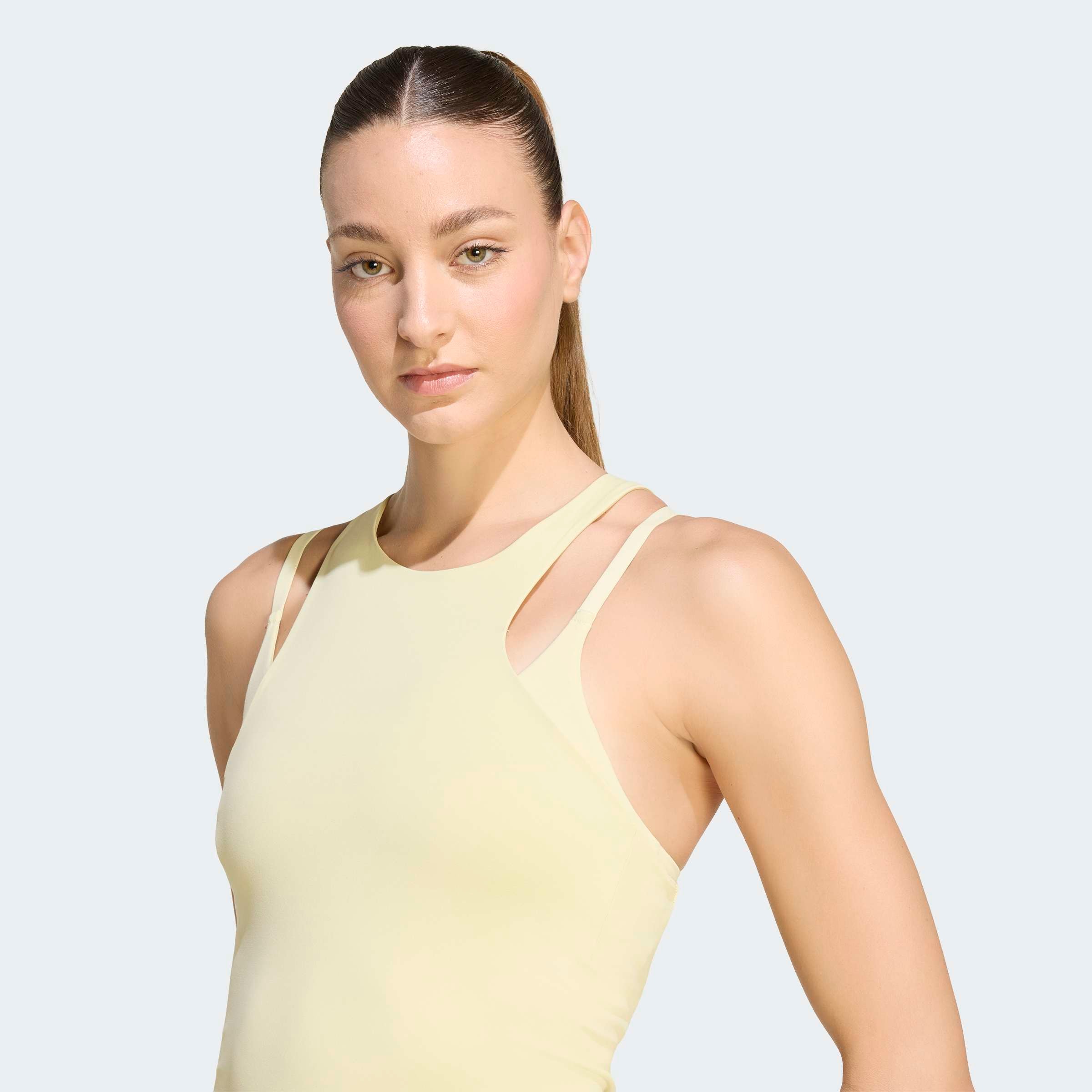 adidas Performance Tanktop »ALL ME« vom Ballett inspiriert, ohne Verschluss, aus weichem Strickmaterial
