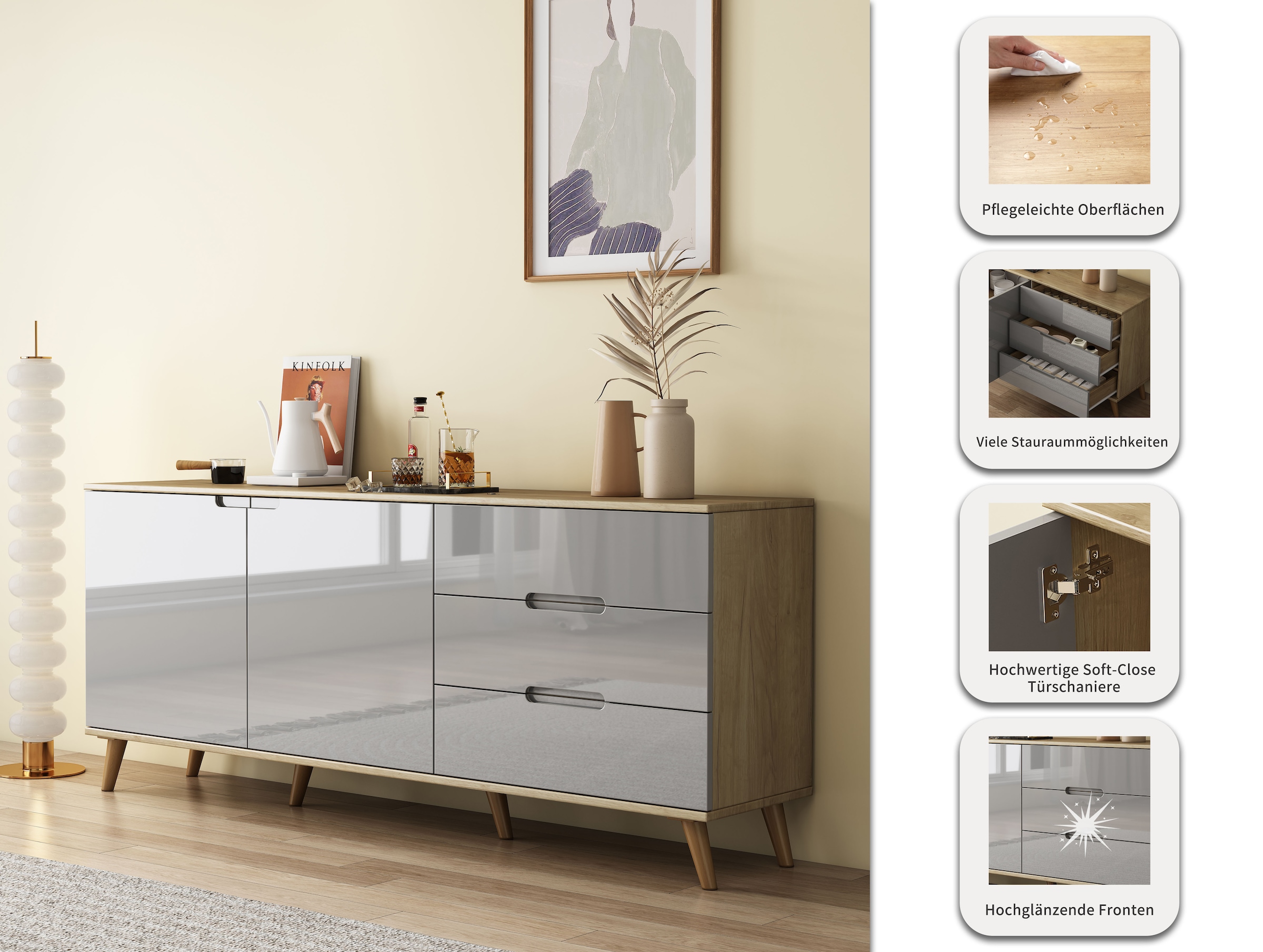 GOODproduct Sideboard »Lund«