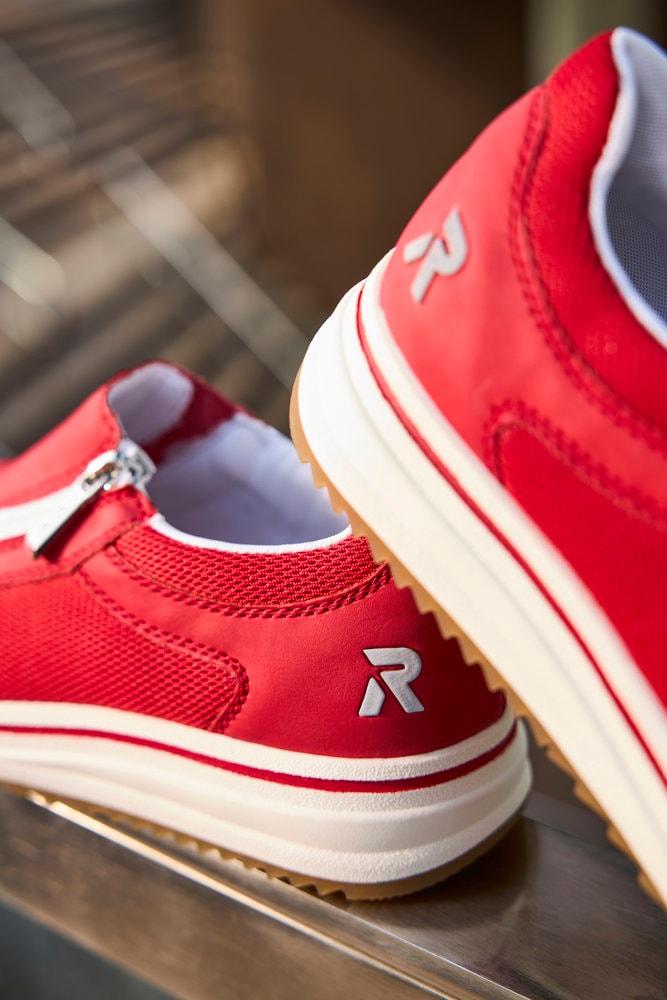 Rieker Slipper  Sneaker à enfiler, chaussure basse, chaussure décontractée avec fermeture éclair
