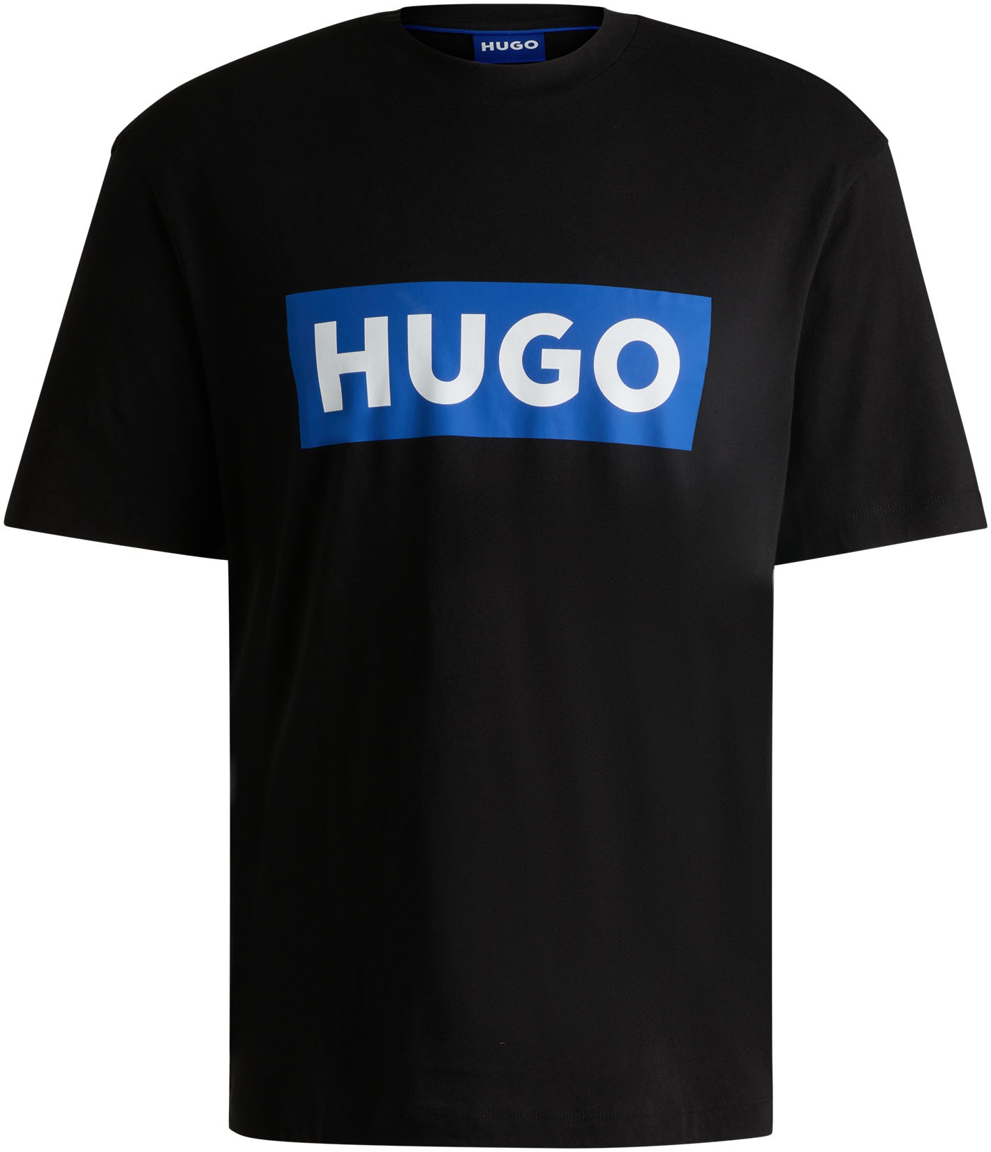 HUGO Blue T-Shirt »Nico«, mit grossem Logo-Print, Unisex