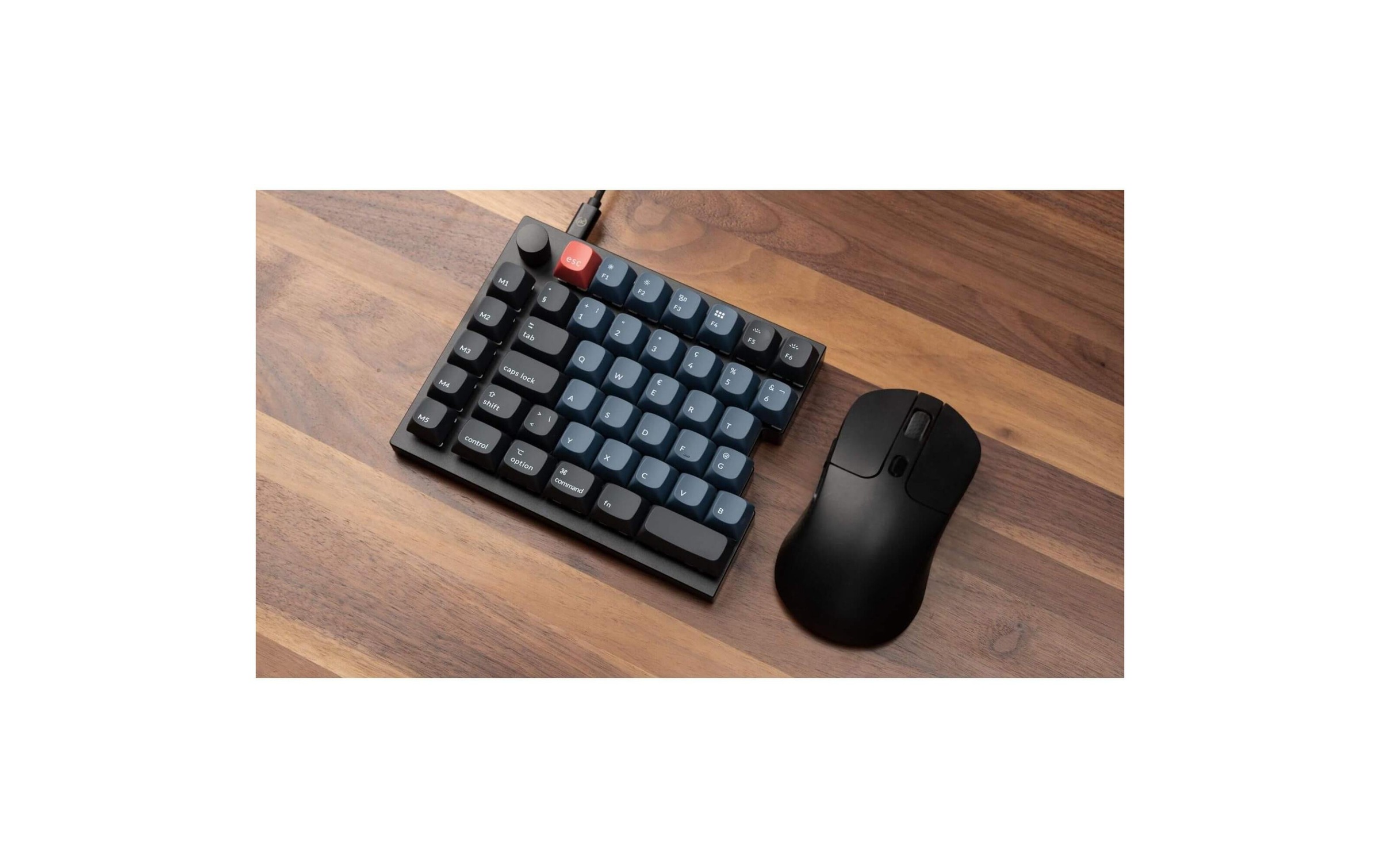   Gaming-Tastatur »Keychron Q11 Black QMK Brown Switch« ()