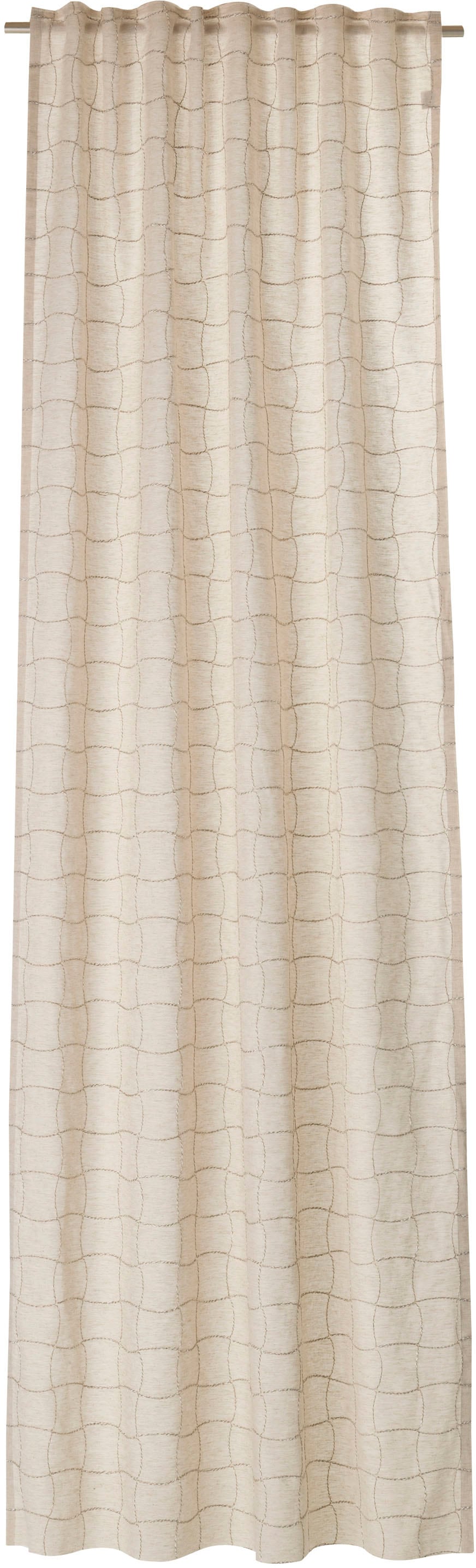SCHÖNER WOHNEN-Kollektion Vorhang »Cottage« verdeckte Schlaufen 1 Stk. tlg.