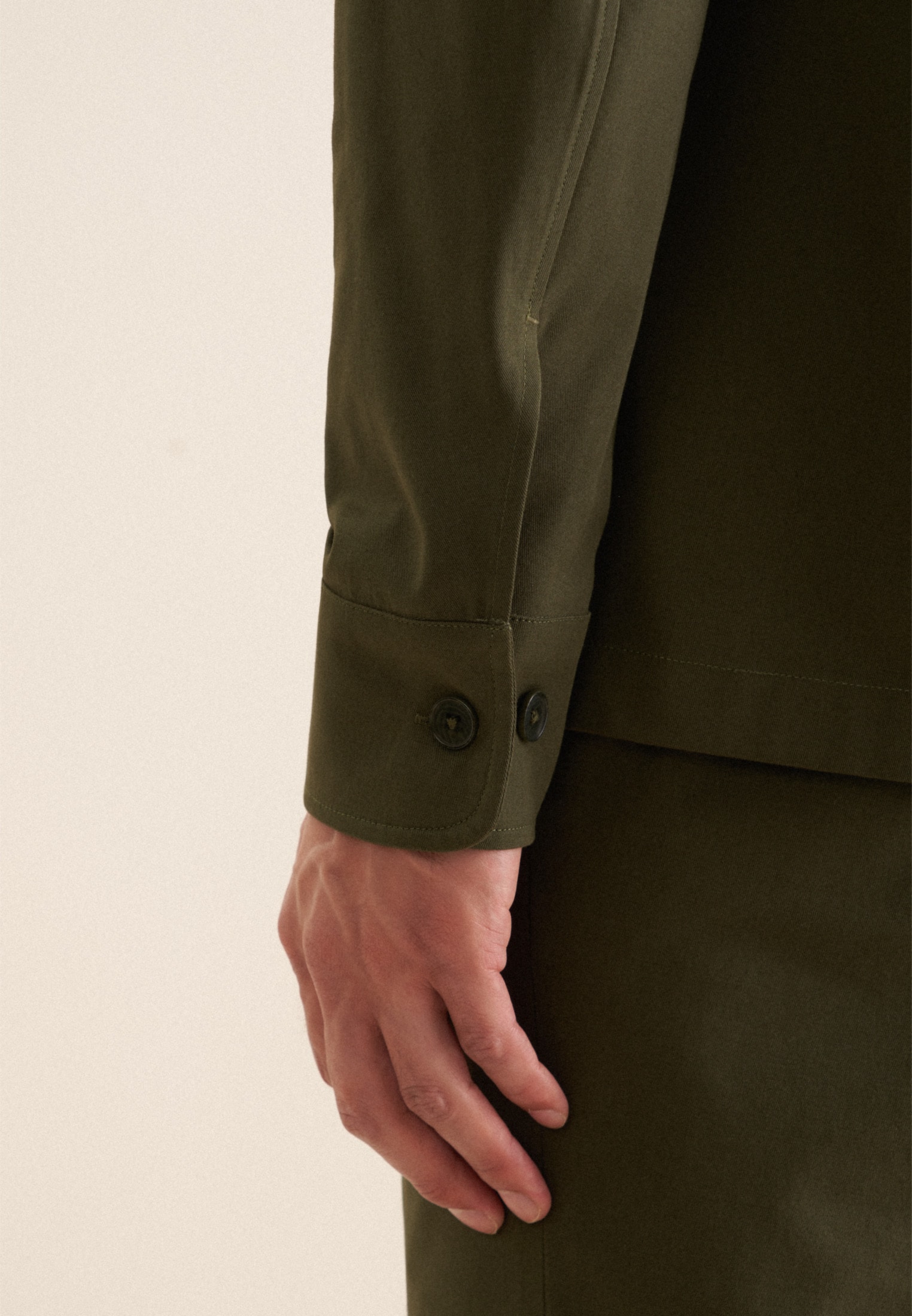 seidensticker Chemise à manches longues »Regular« 1/1 Kragen Uni