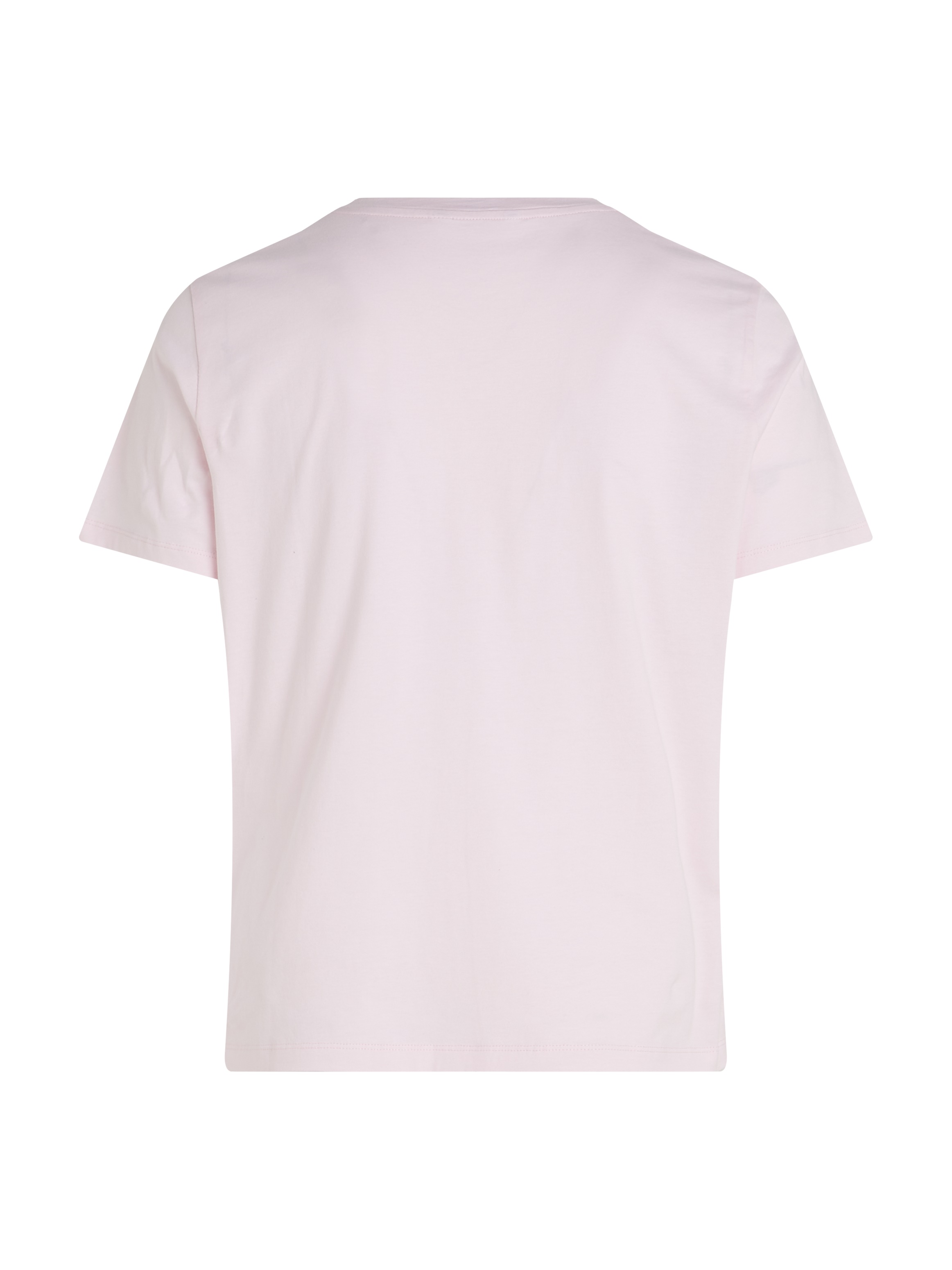 Tommy Hilfiger Curve Rundhalsshirt »CRV REG SCRIPT C-NK TEE SS«, in Grossen Grössen, Logoschriftzug