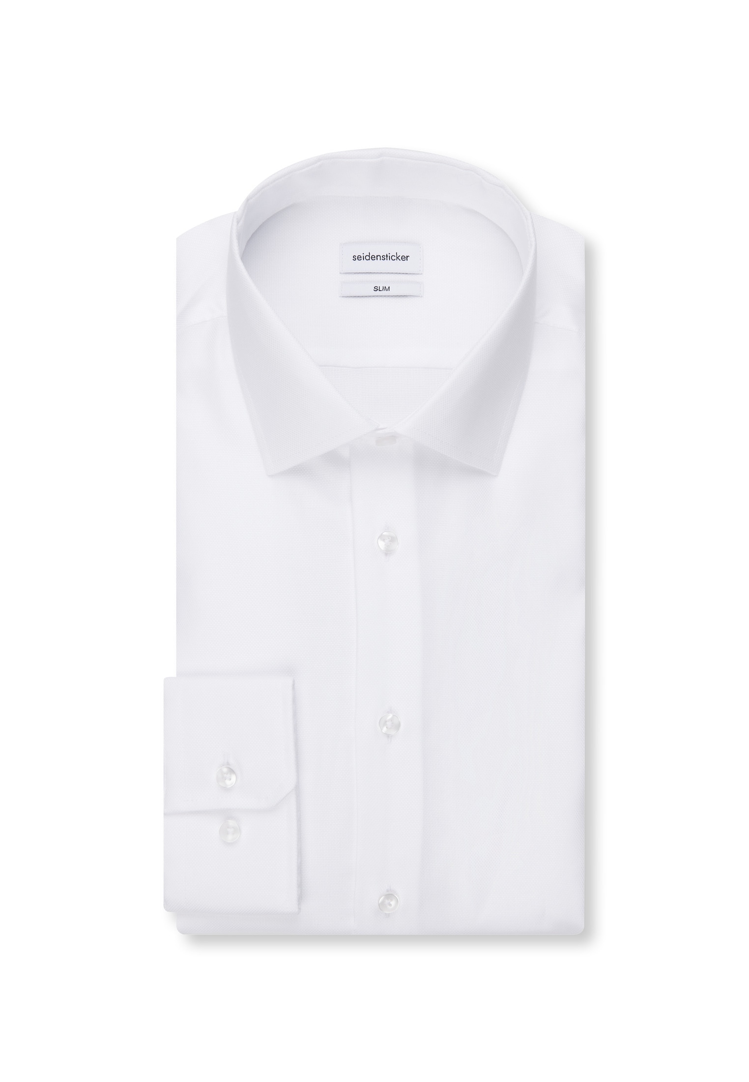 seidensticker Businesshemd »Slim« Slim Extra langer Arm Kentkragen Uni
