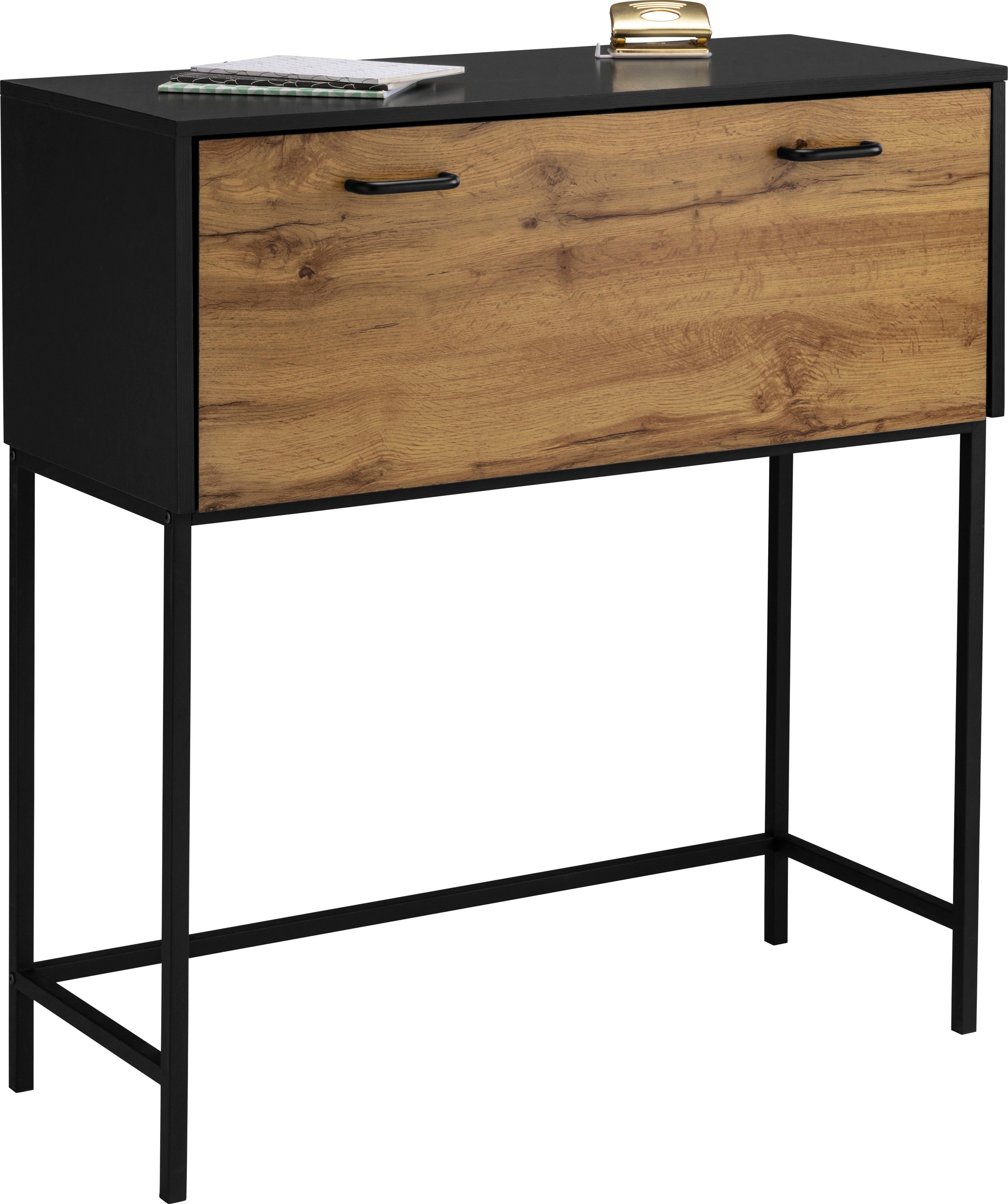 Image of GOODproduct Sekretär "Rocco" Breite 90 cm,Klappe mit Magnet Verschluss