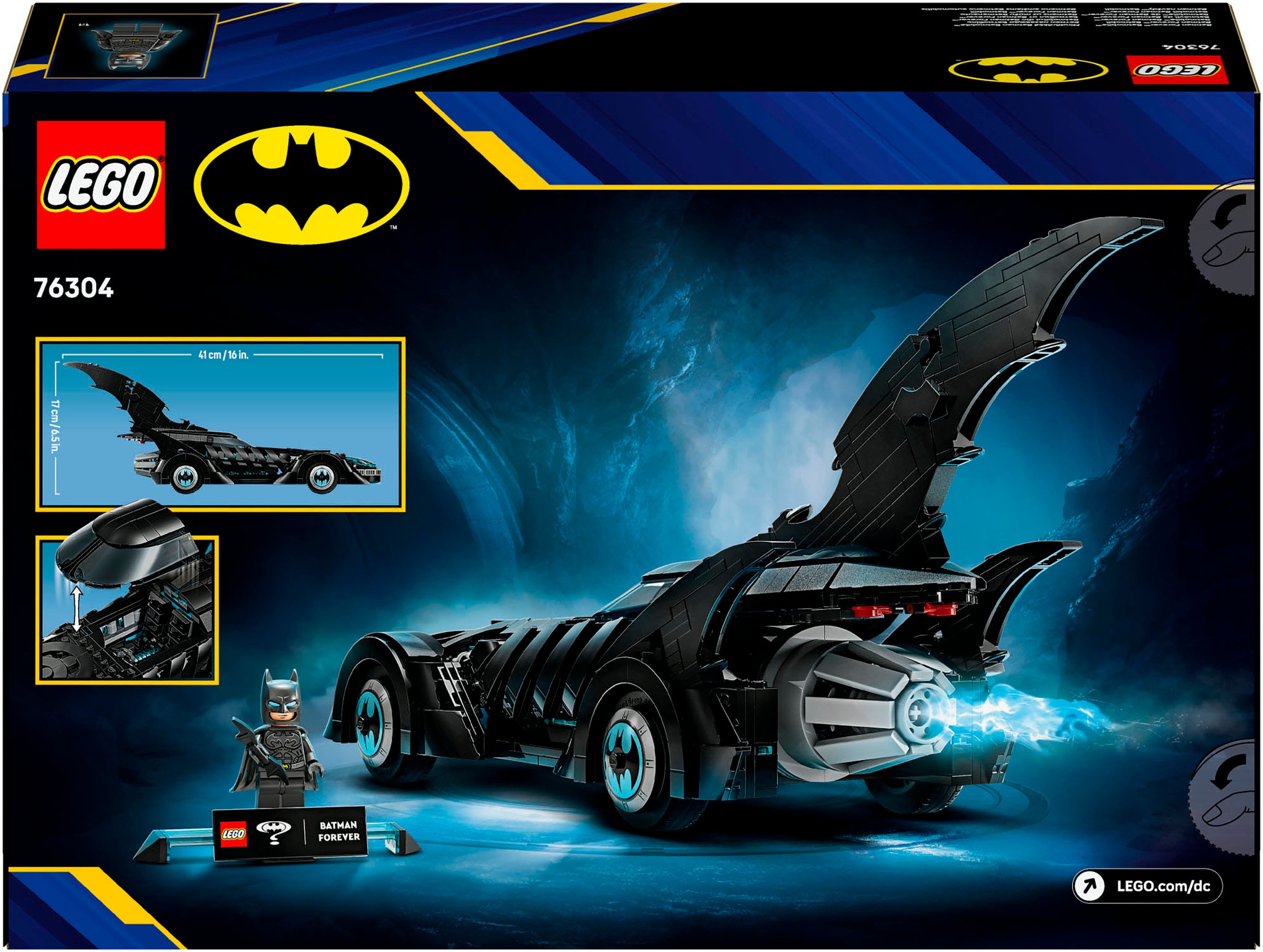 LEGO® Konstruktionsspielsteine »Batman Forever Batmobil (76304), LEGO Super Heroes« Made in Europe
