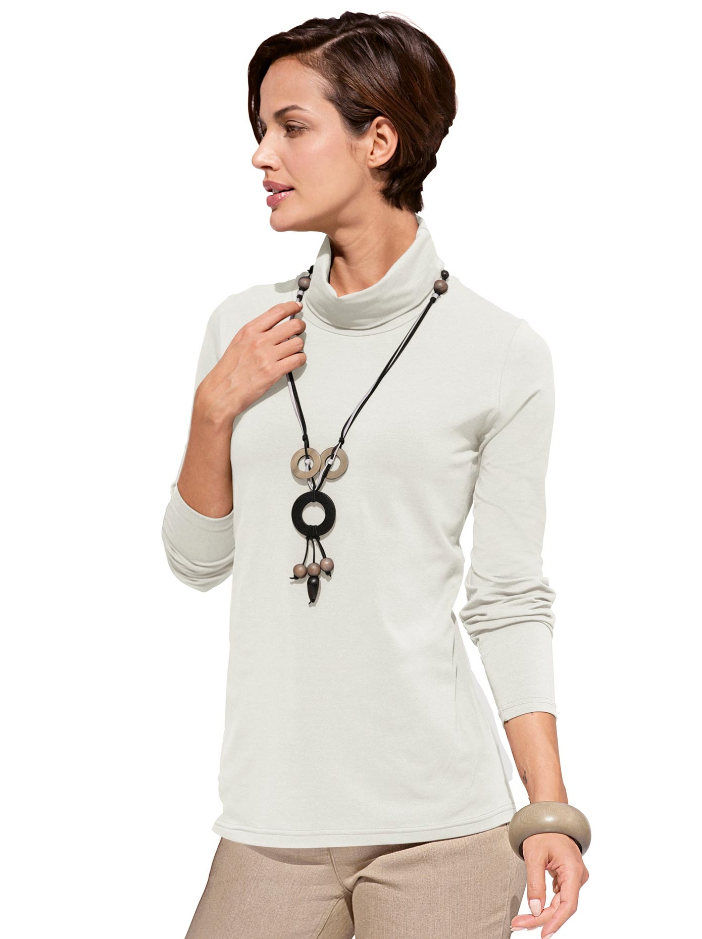 Image of Casual Looks Rollkragenshirt »Rollkragen-Shirt«, (1 tlg.) bei Ackermann Versand Schweiz